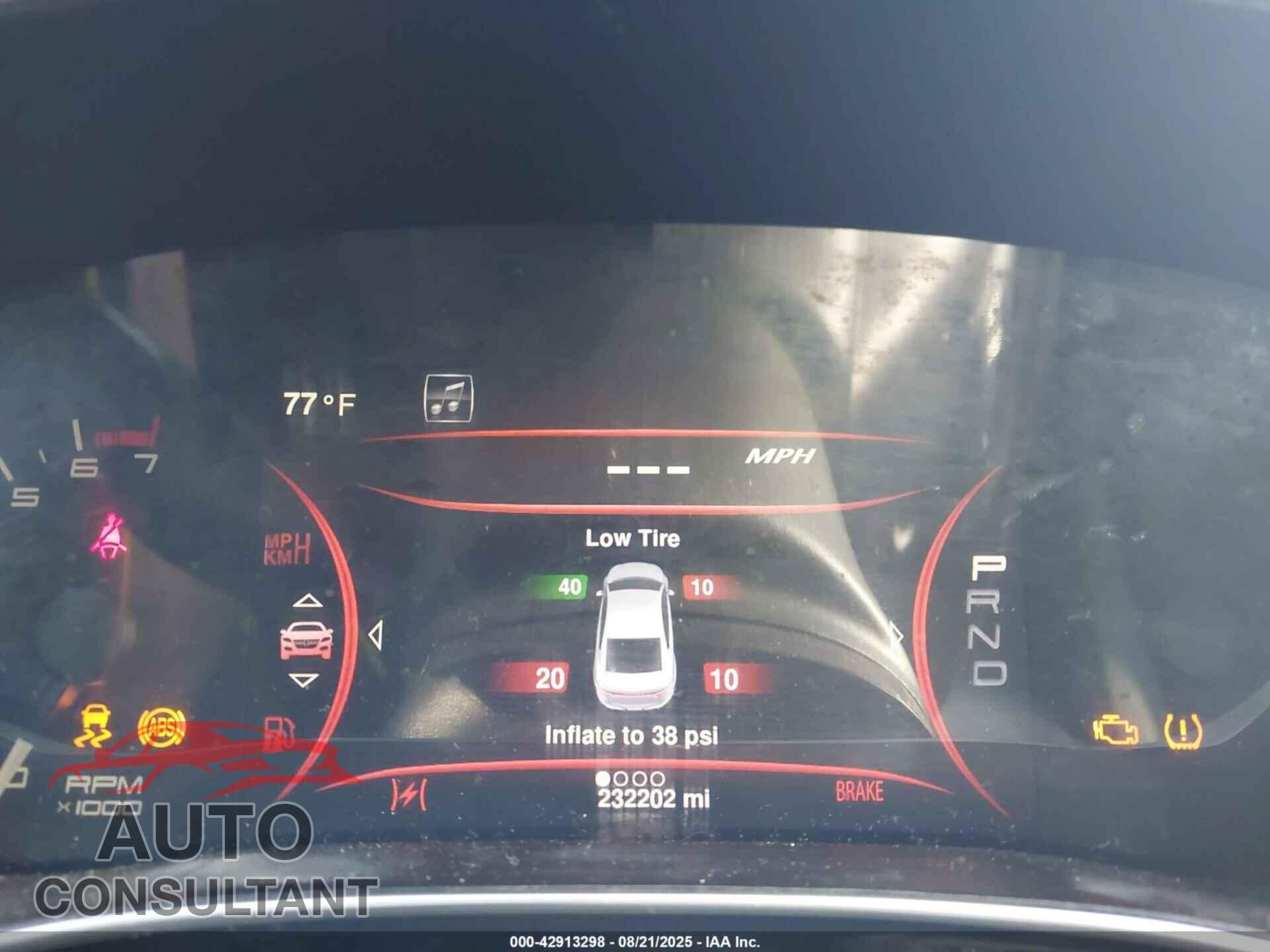 DODGE DART 2013 - 1C3CDFBA5DD330746