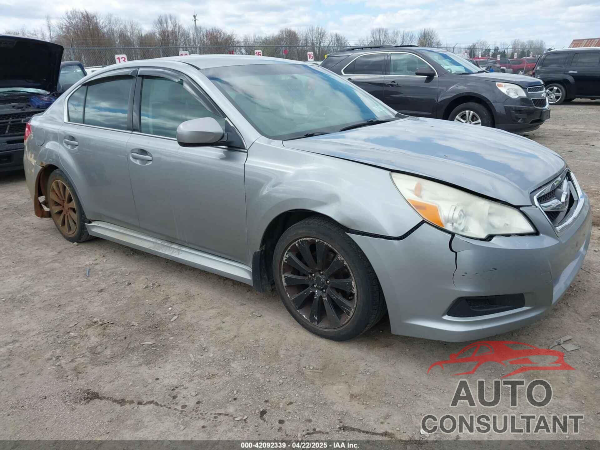 SUBARU LEGACY 2011 - 4S3BMBJ68B3230656