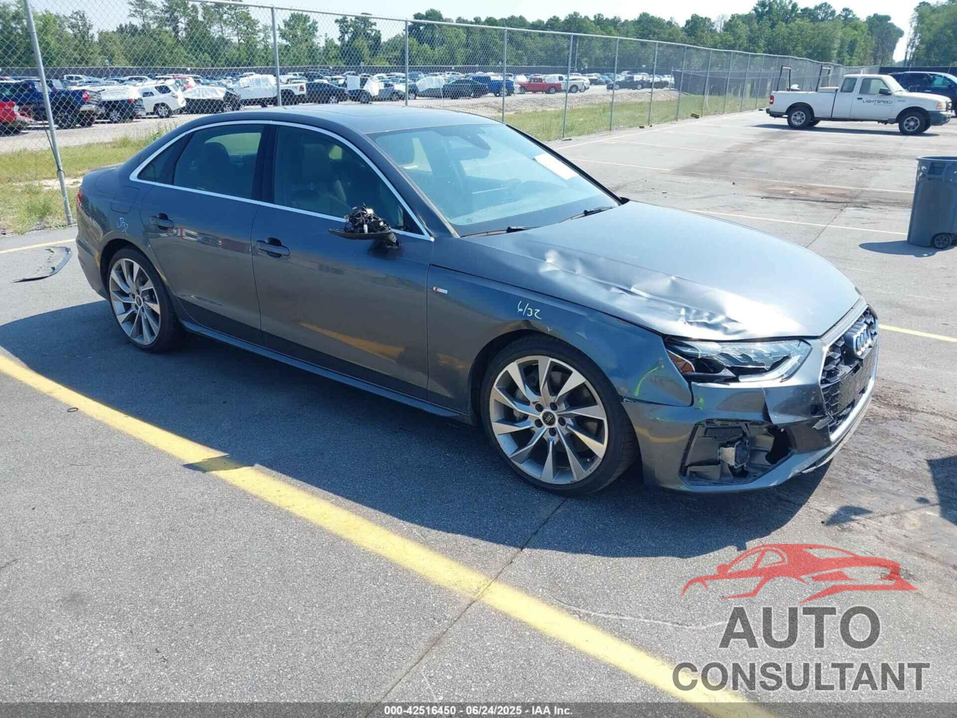 AUDI A4 2021 - WAUEAAF47MA039474