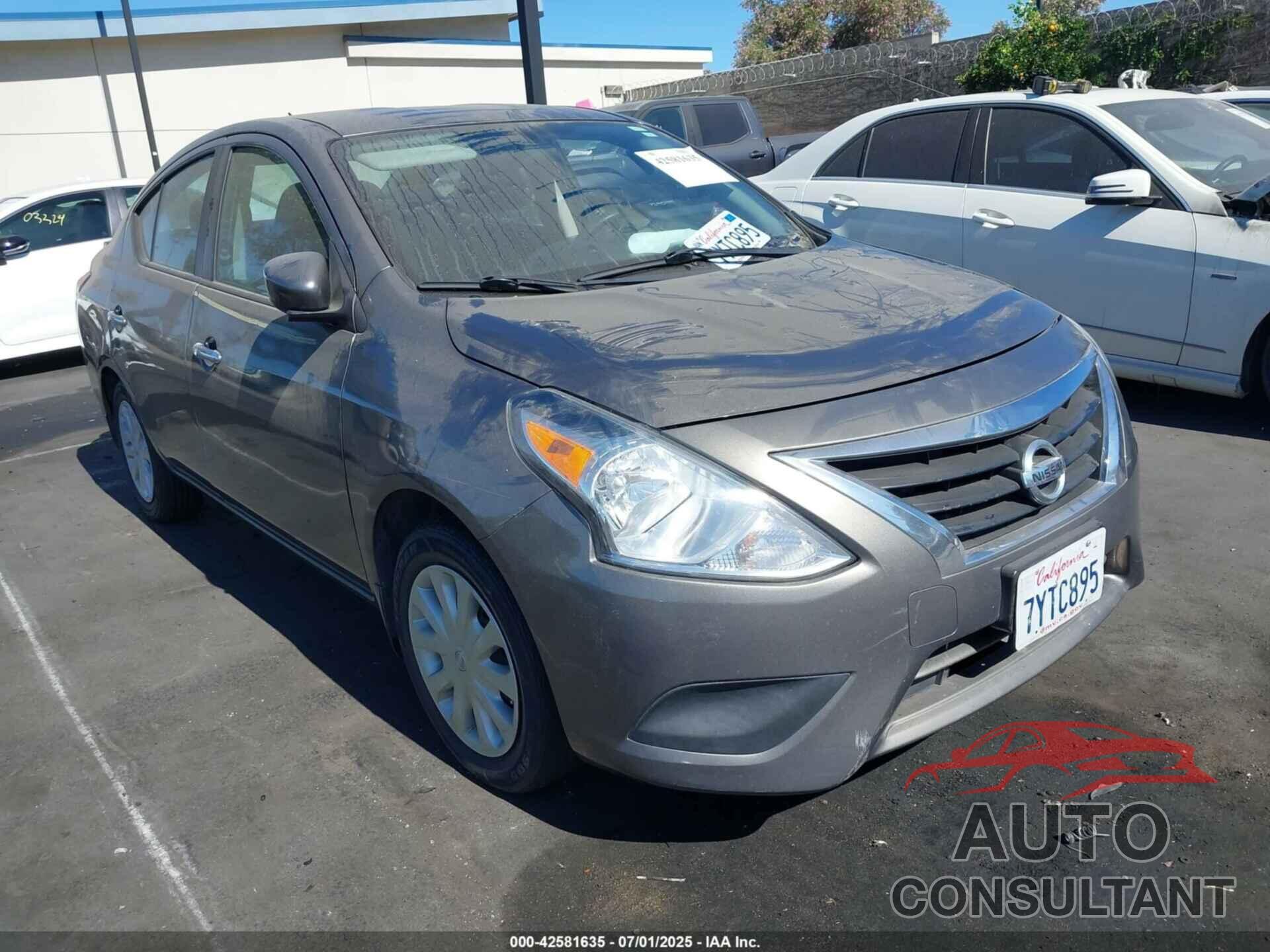 NISSAN VERSA 2015 - 3N1CN7AP5FL898905