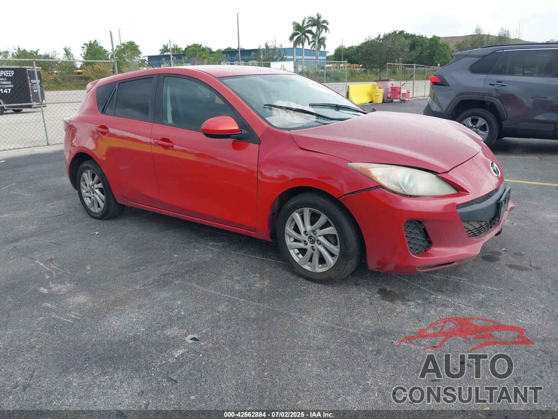 MAZDA MAZDA3 2013 - JM1BL1L72D1792022