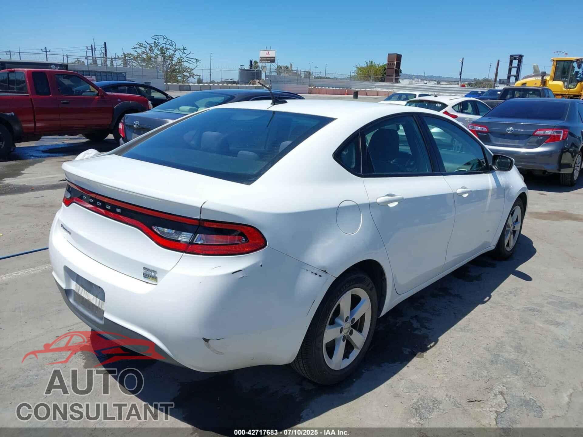 DODGE DART 2016 - 1C3CDFBA0GD591240