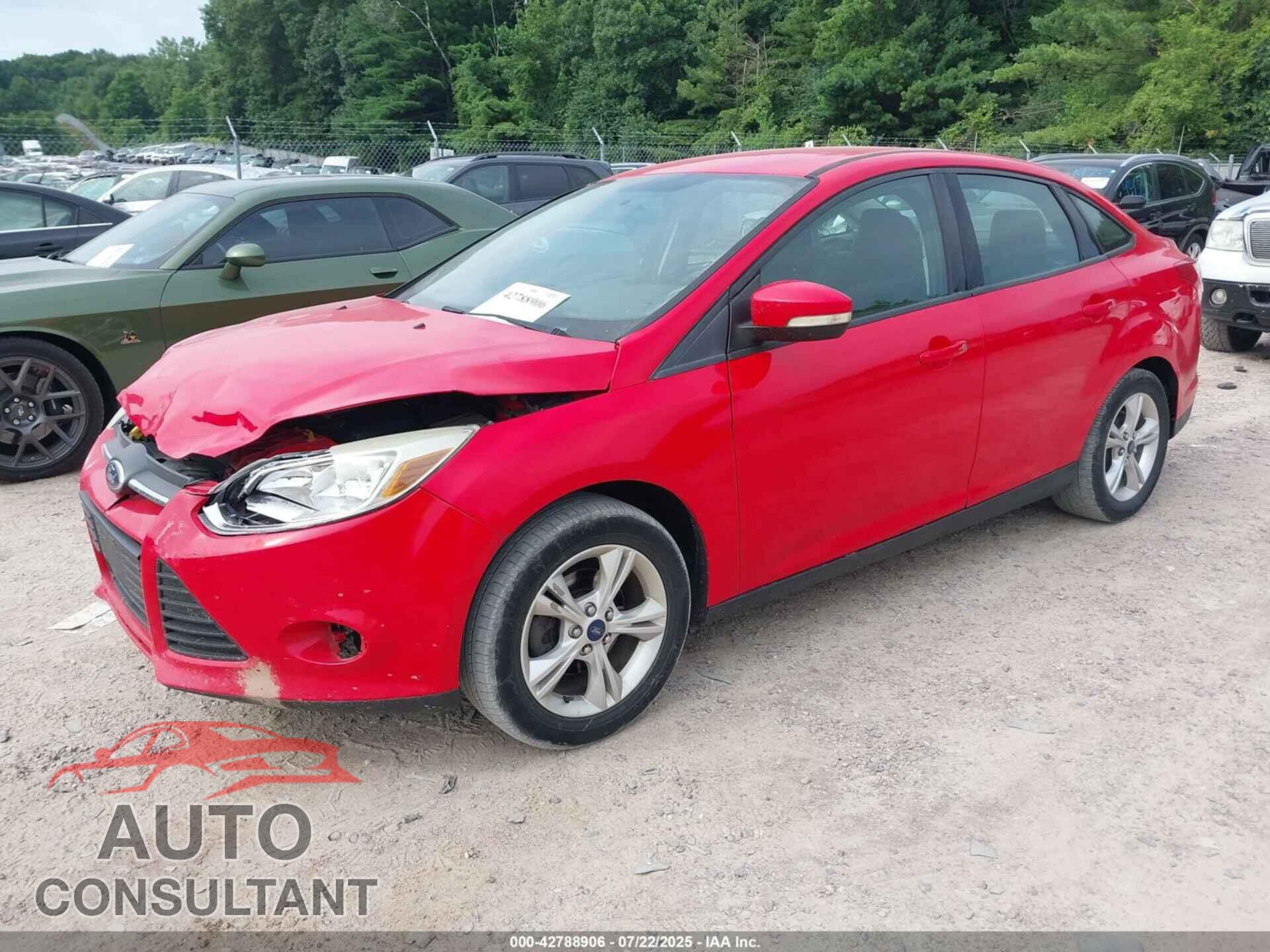 FORD FOCUS 2014 - 1FADP3F20EL193012