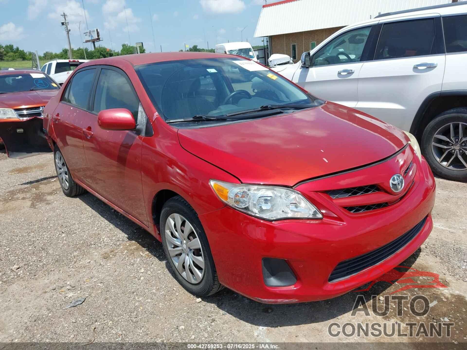TOYOTA COROLLA 2012 - JTDBU4EE4C9176591