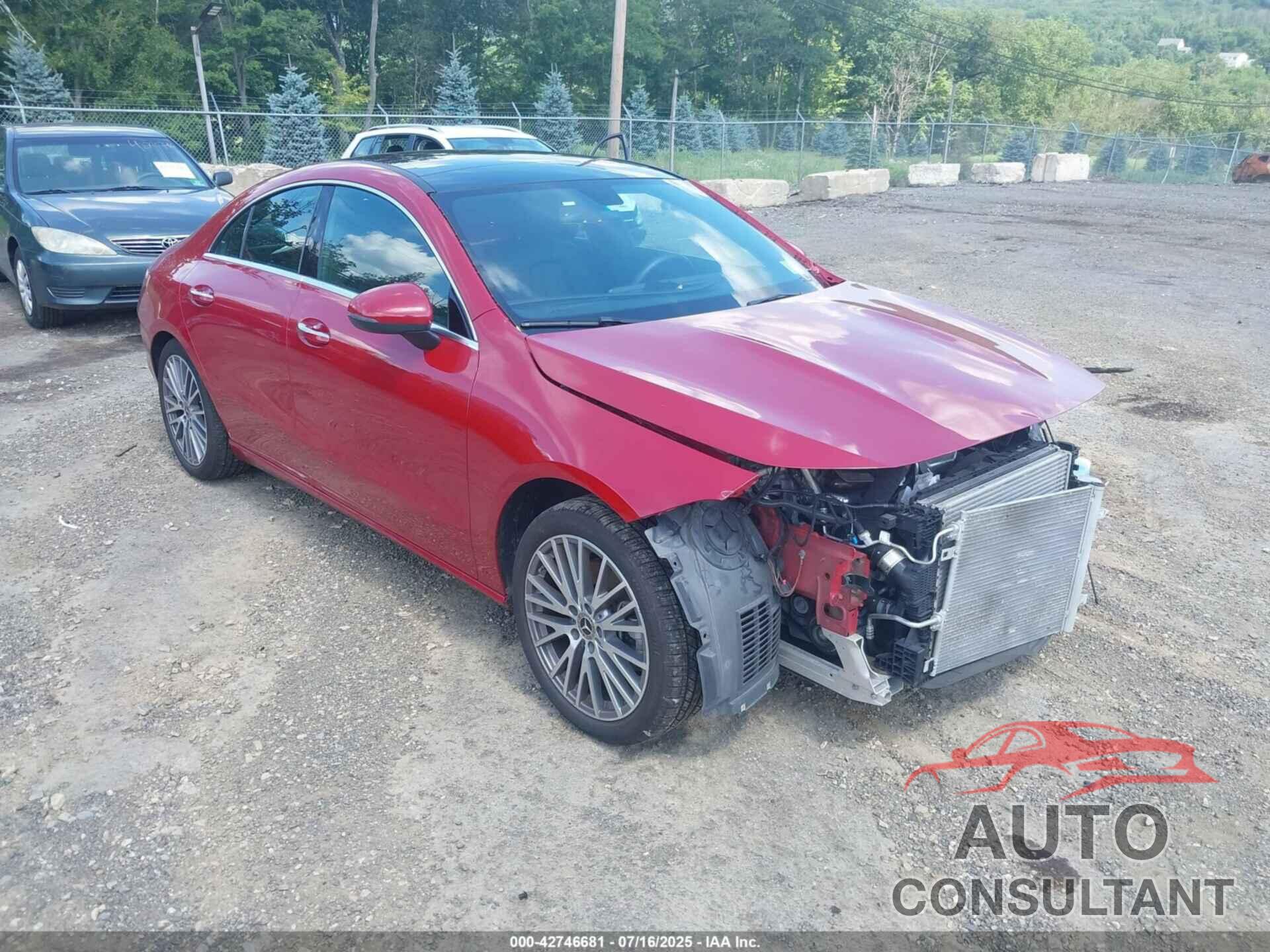 MERCEDES-BENZ CLA 250 COUPE 2022 - W1K5J4HB4NN288038