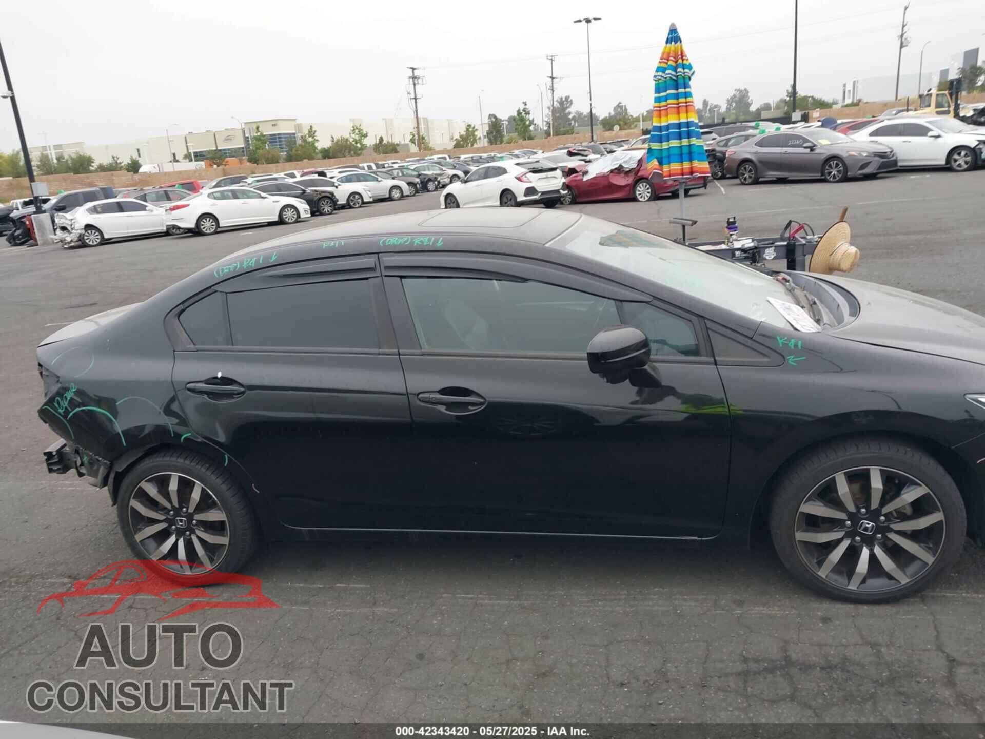 HONDA CIVIC 2014 - 19XFB2F92EE261666