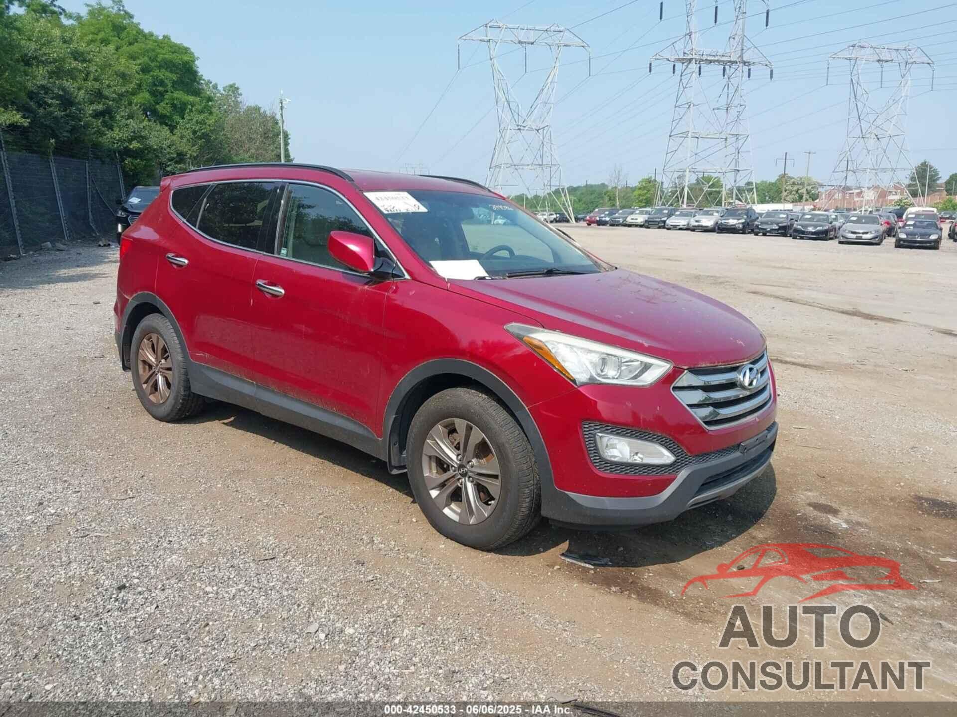 HYUNDAI SANTA FE SPORT 2015 - 5XYZU3LB5FG294086