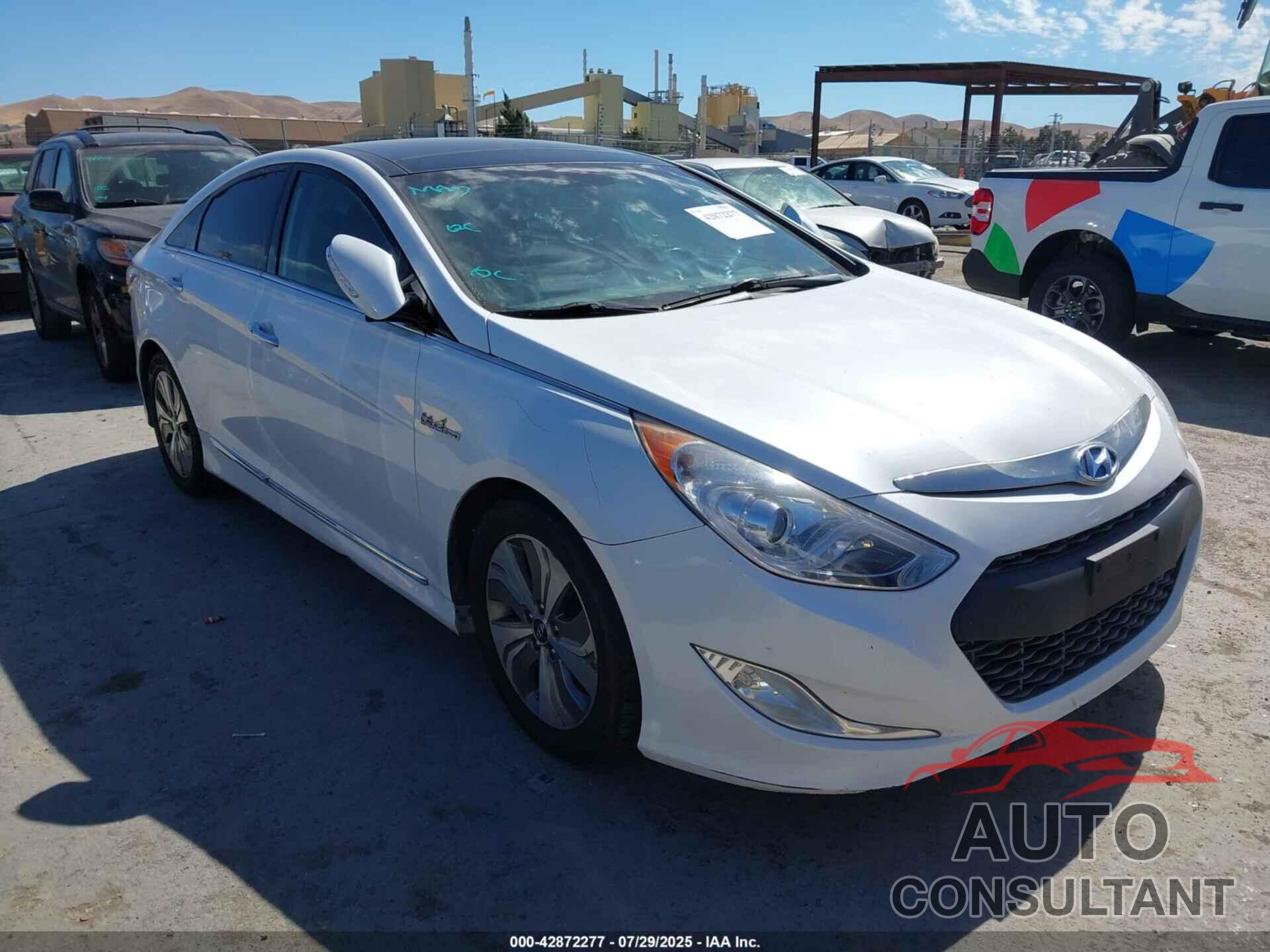 HYUNDAI SONATA HYBRID 2014 - KMHEC4A42EA112656