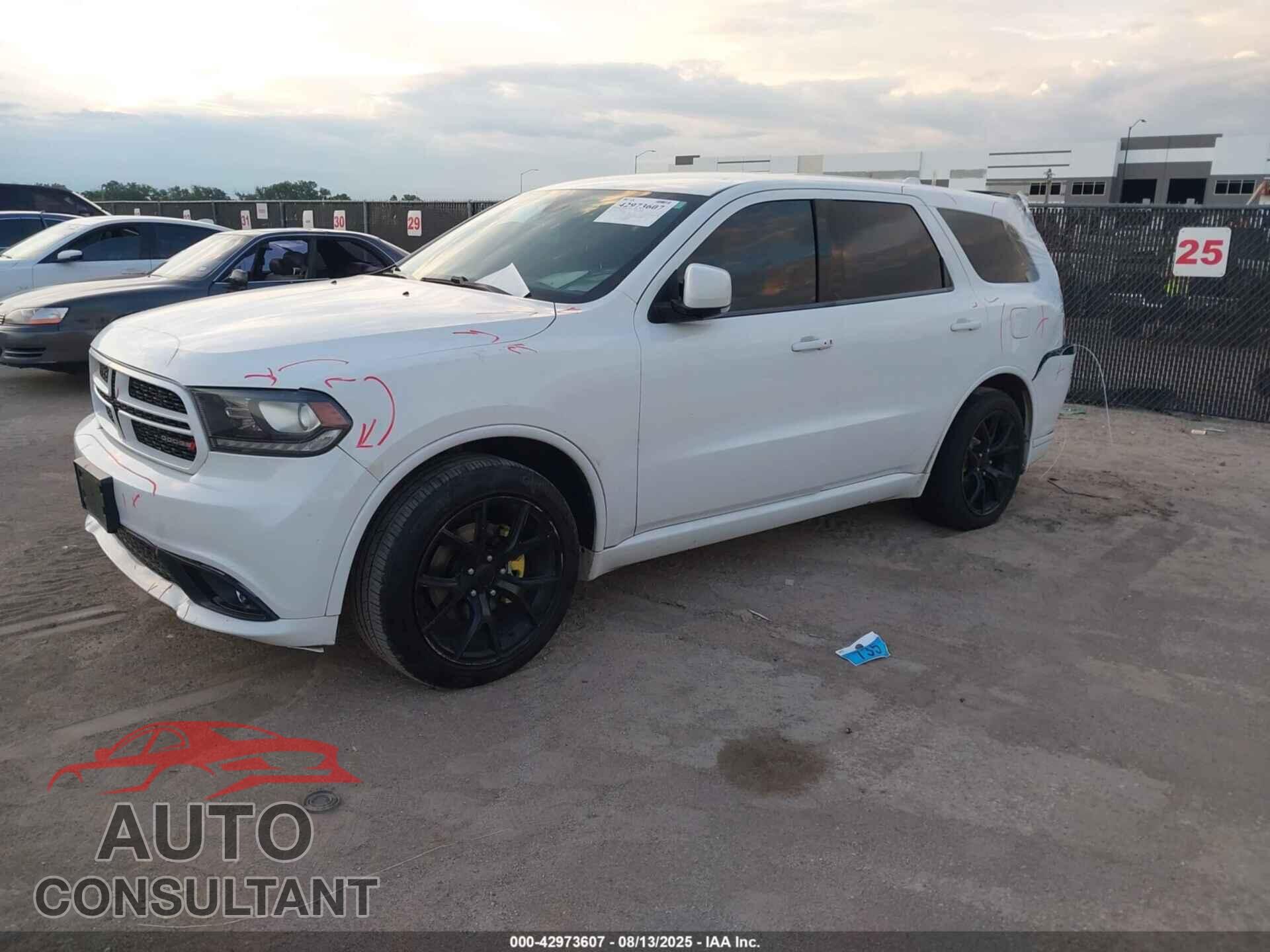 DODGE DURANGO 2017 - 1C4RDHDG4HC930480