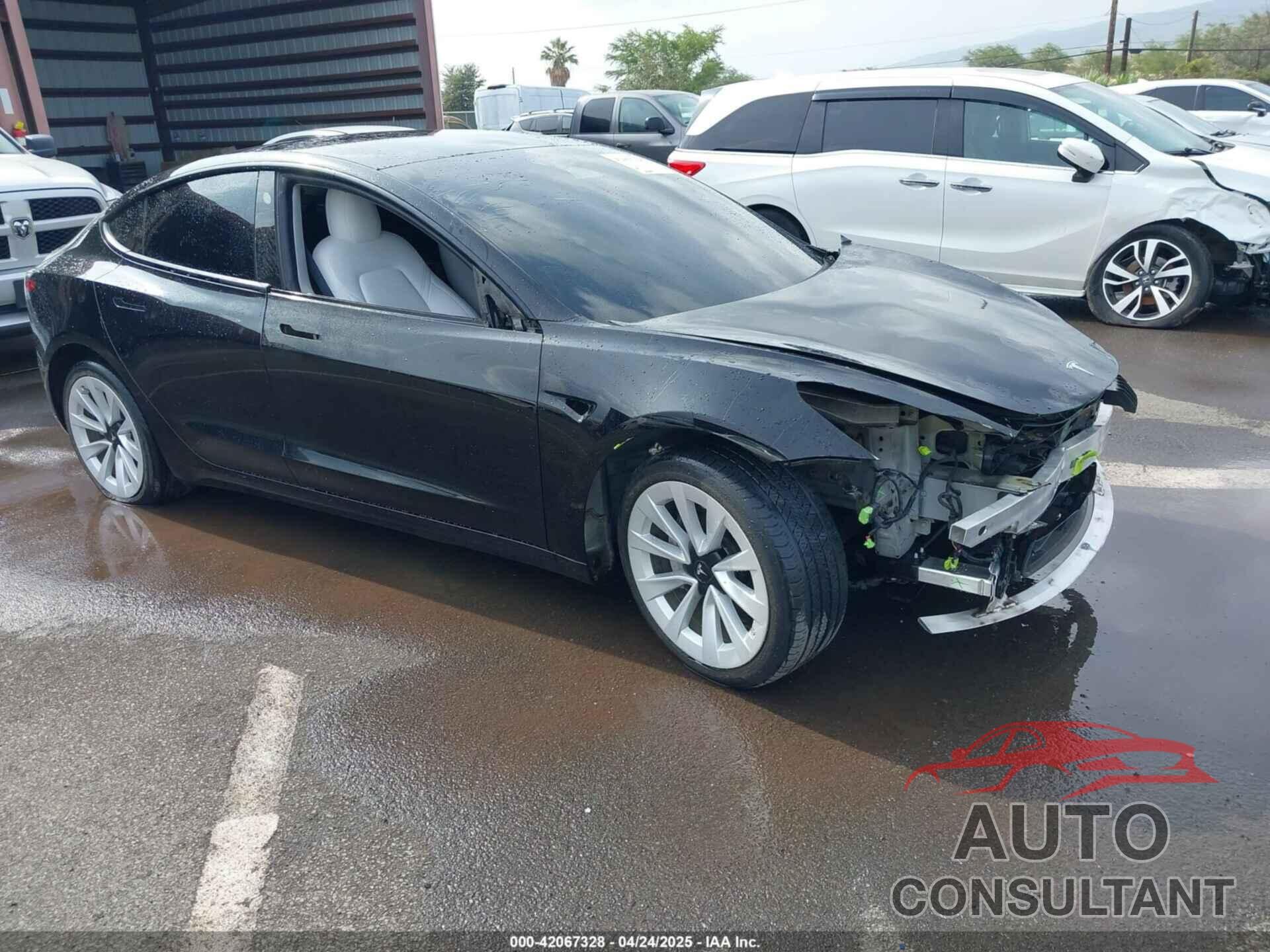 TESLA MODEL 3 2022 - 5YJ3E1EB8NF197023