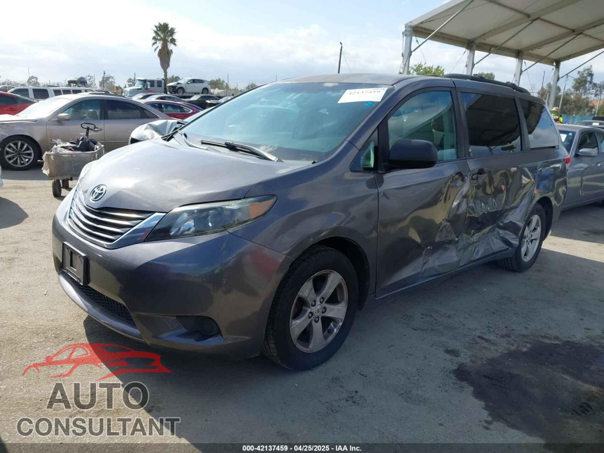 TOYOTA SIENNA 2012 - 5TDKK3DC4CS239996