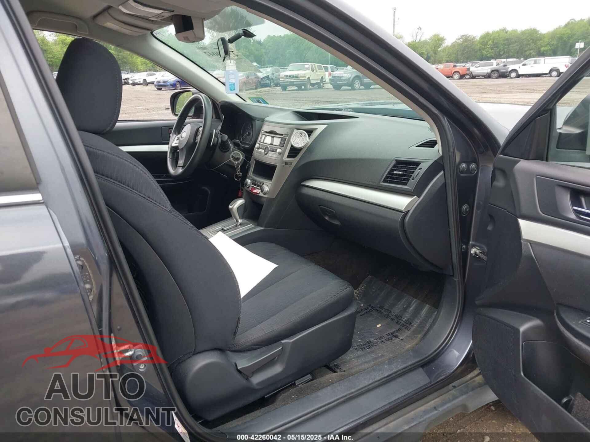 SUBARU OUTBACK 2012 - 4S4BRBAC5C3259102