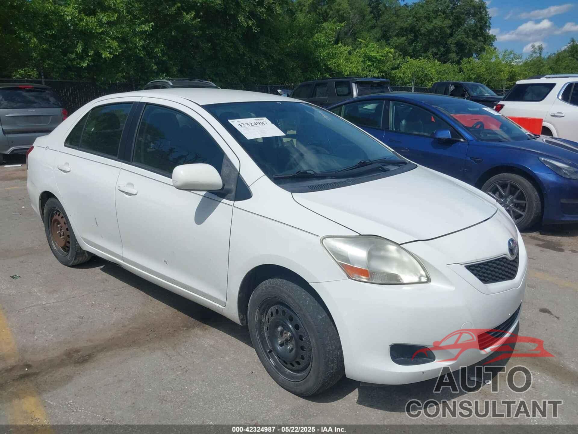 TOYOTA YARIS 2012 - JTDBT4K37CL023289