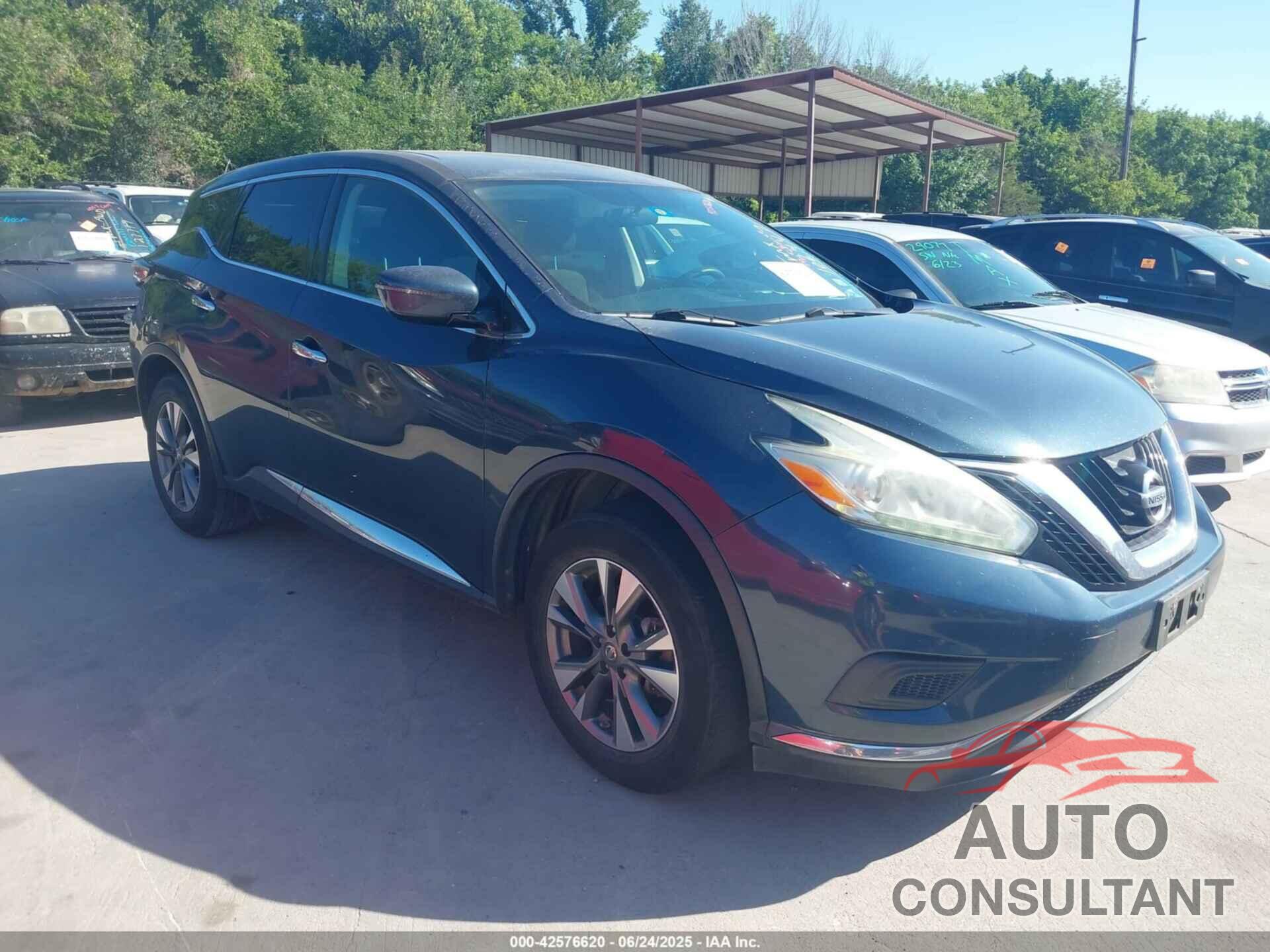 NISSAN MURANO 2016 - 5N1AZ2MG3GN106447