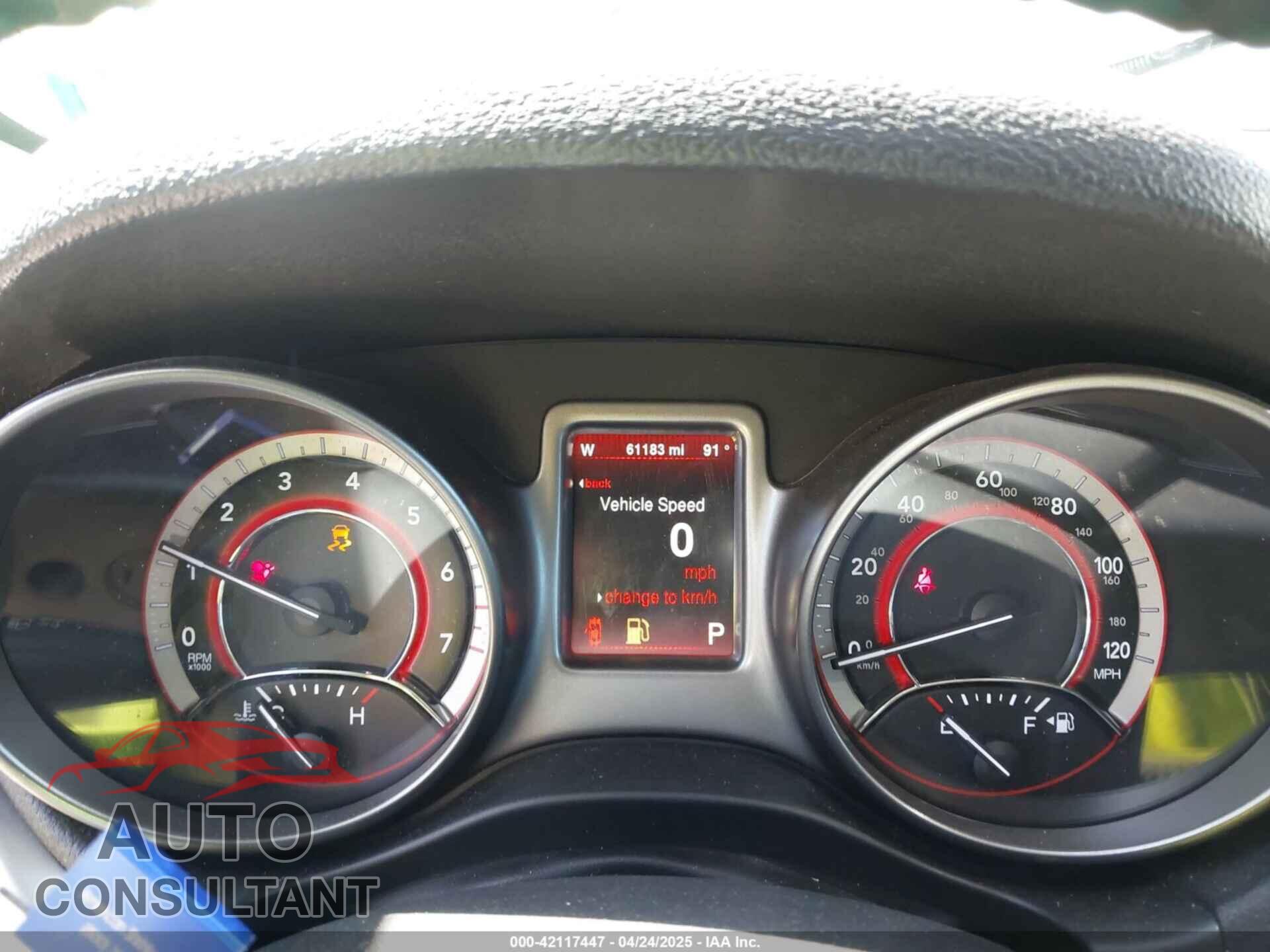 DODGE JOURNEY 2016 - 3C4PDCGB2GT194877