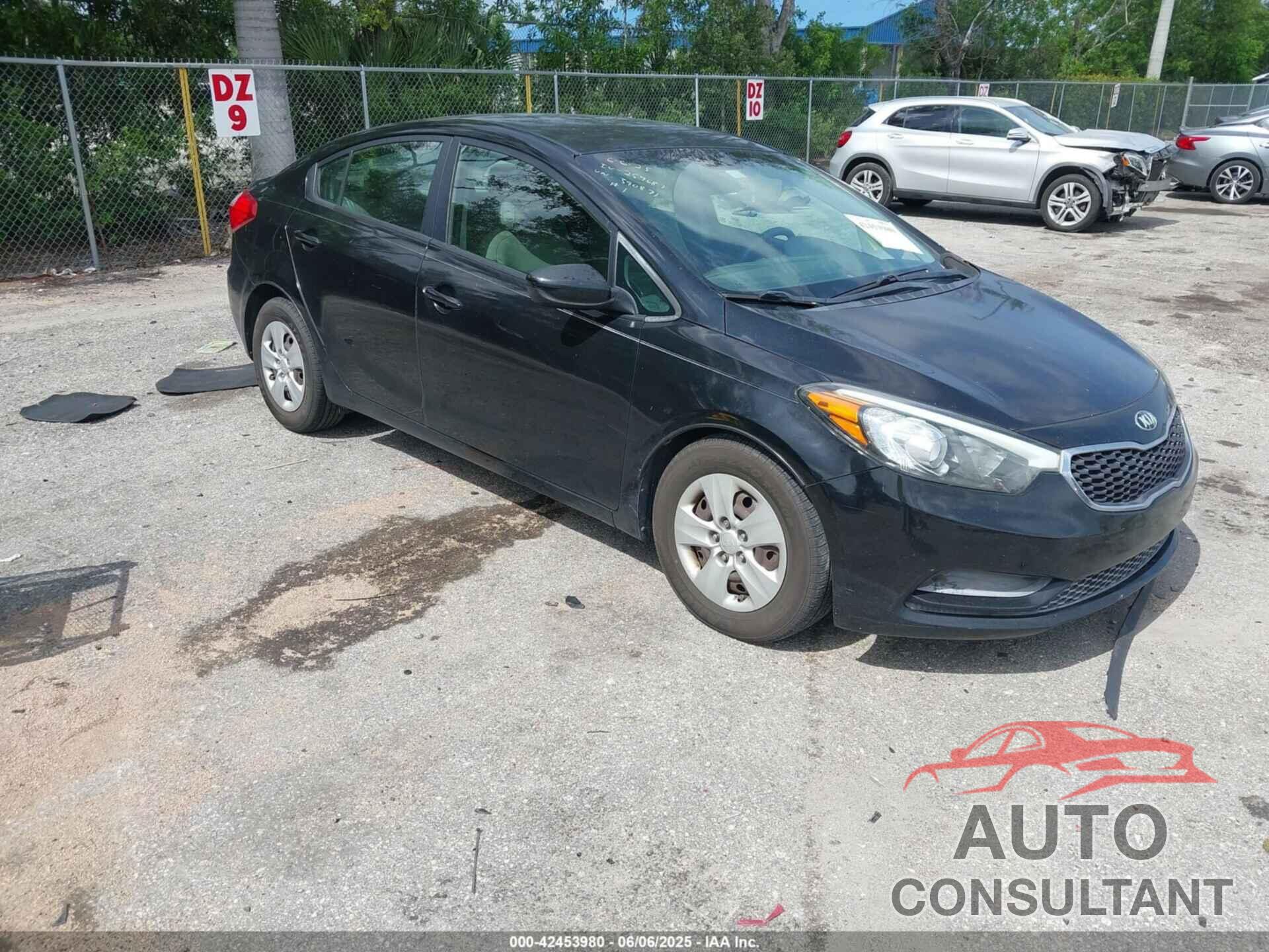KIA FORTE 2015 - KNAFK4A68F5390871