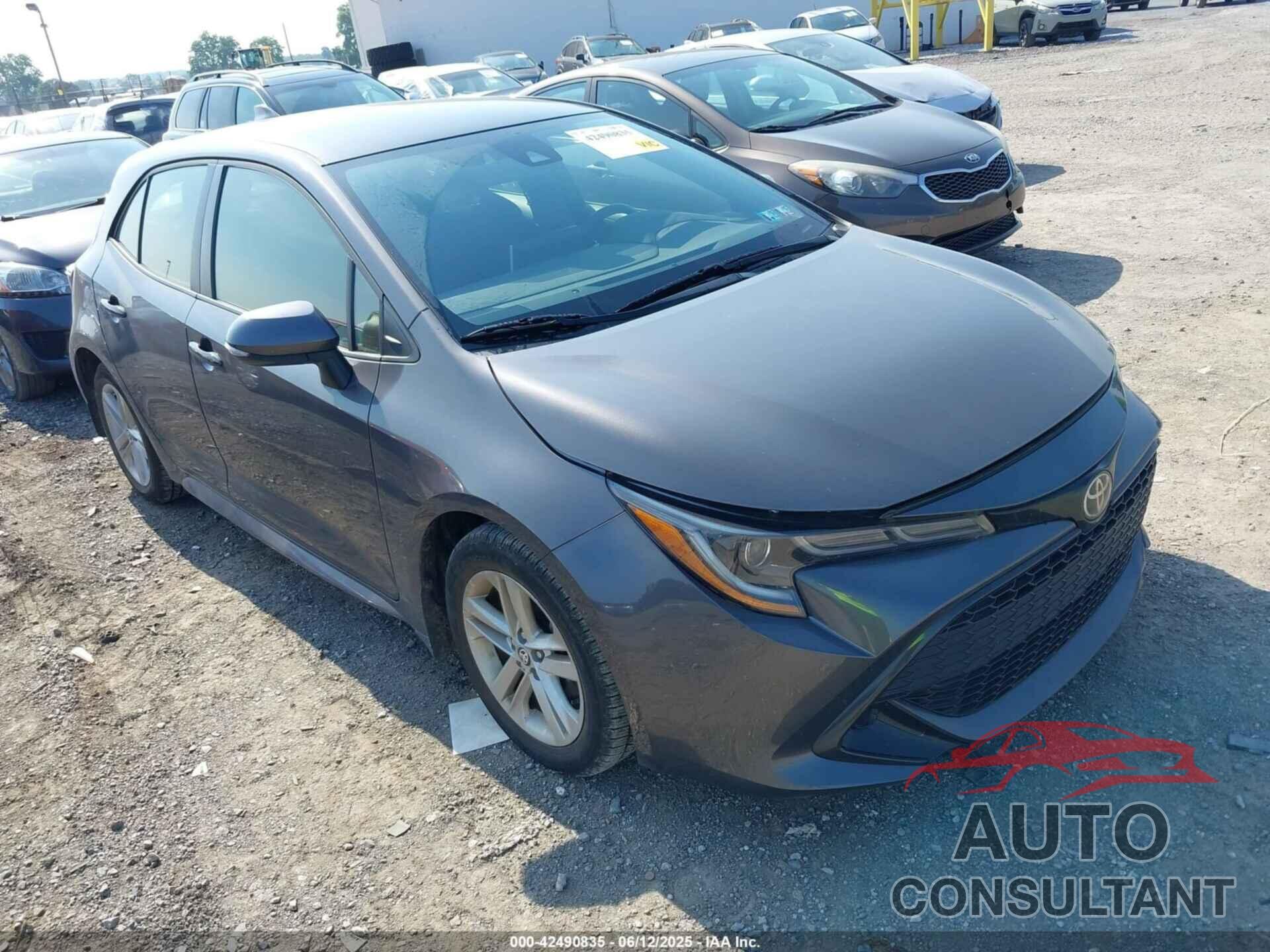 TOYOTA COROLLA 2021 - JTND4MBEXM3139722