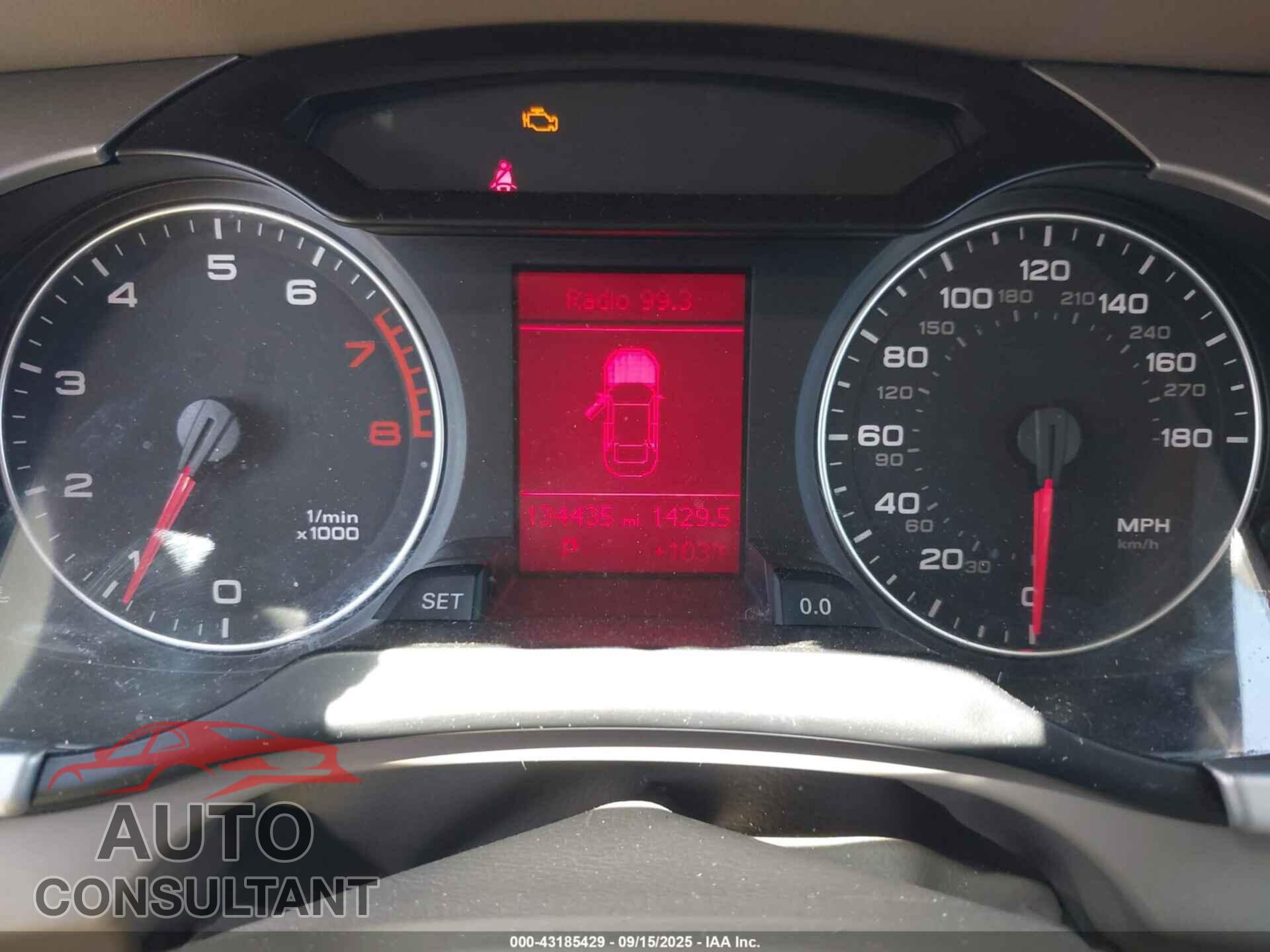 AUDI A4 2011 - WAUAFAFL2BN019727