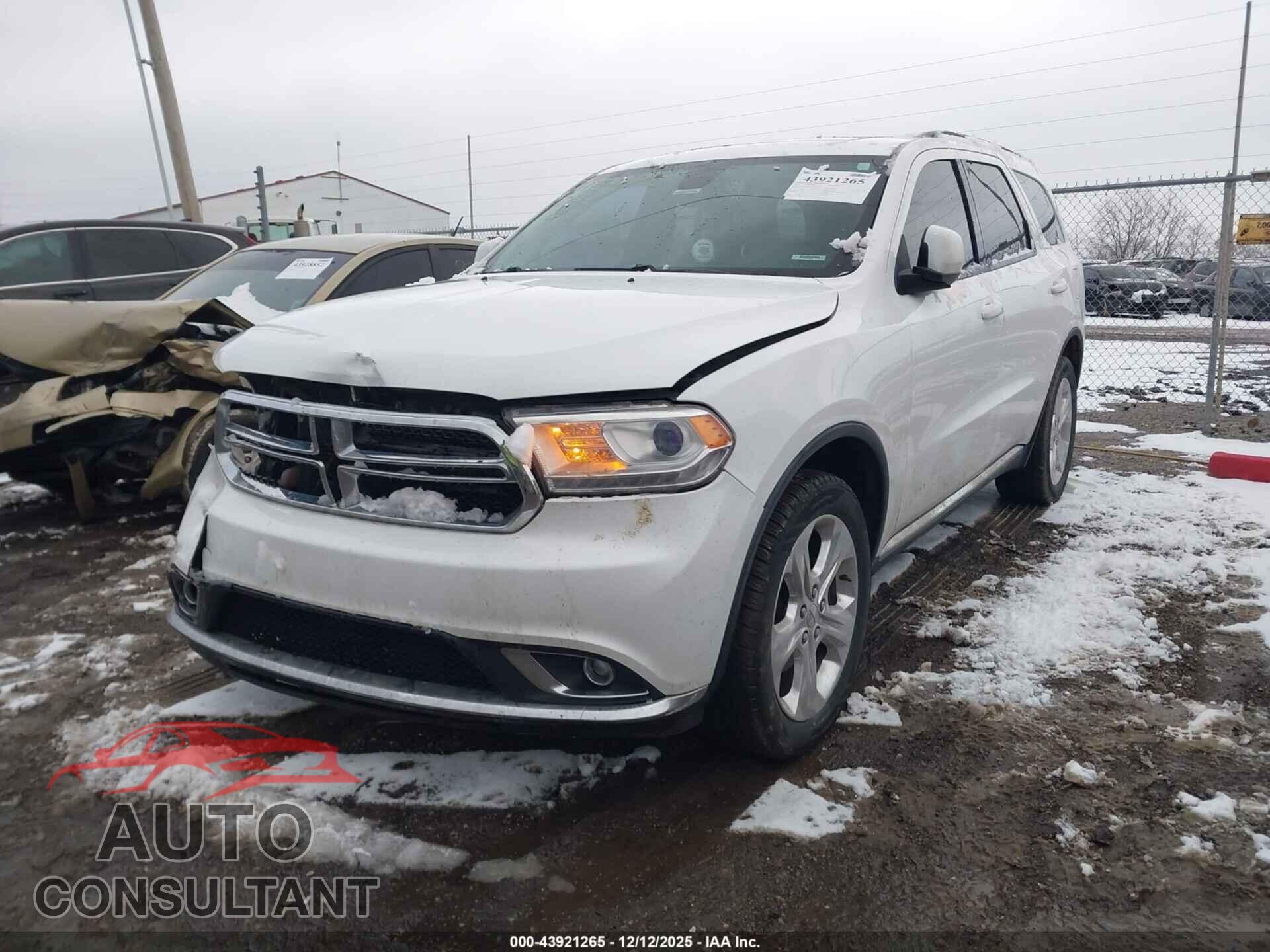 DODGE DURANGO 2014 - 1C4RDJDGXEC484175