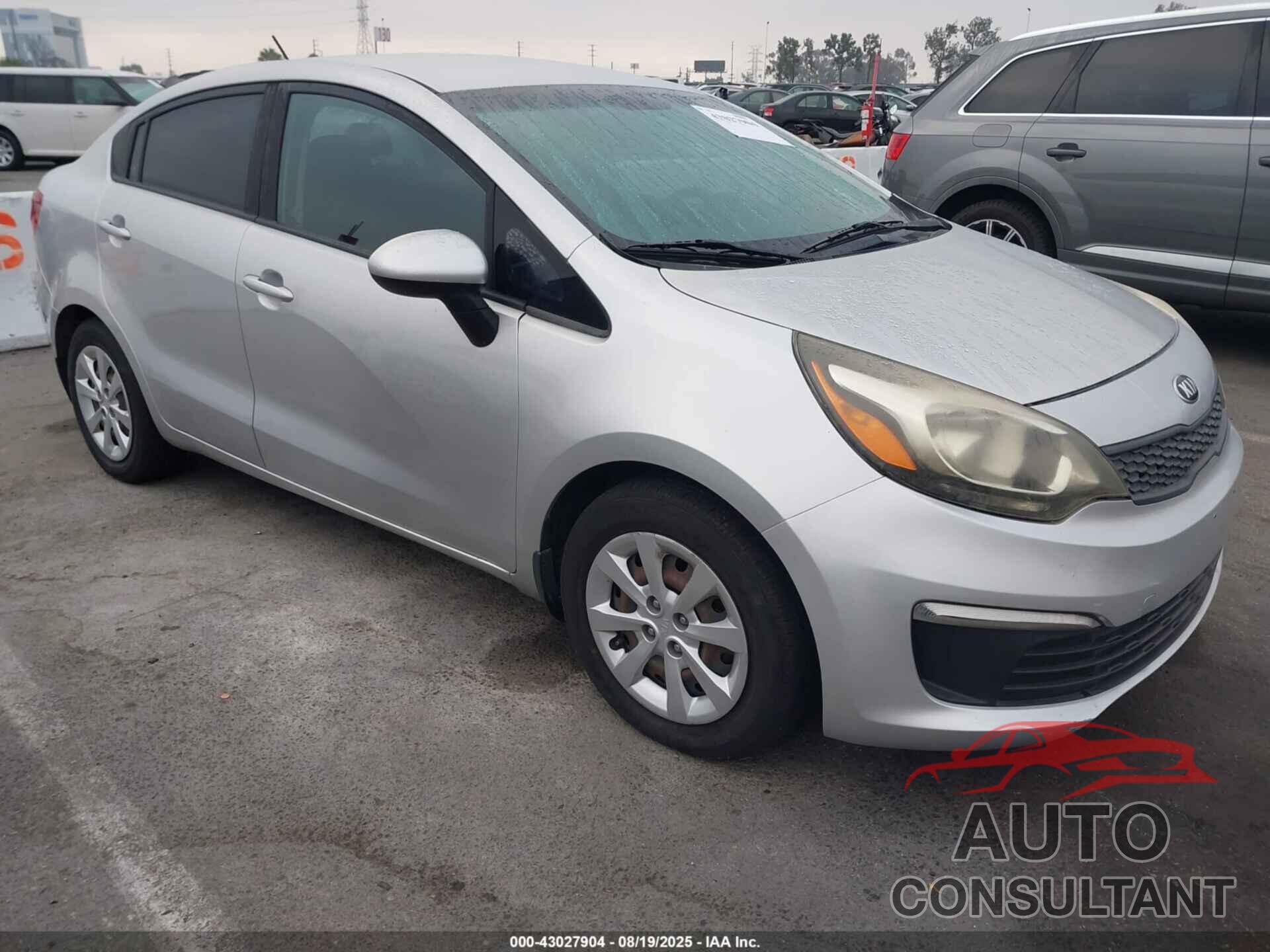 KIA RIO 2016 - KNADM4A38G6668316