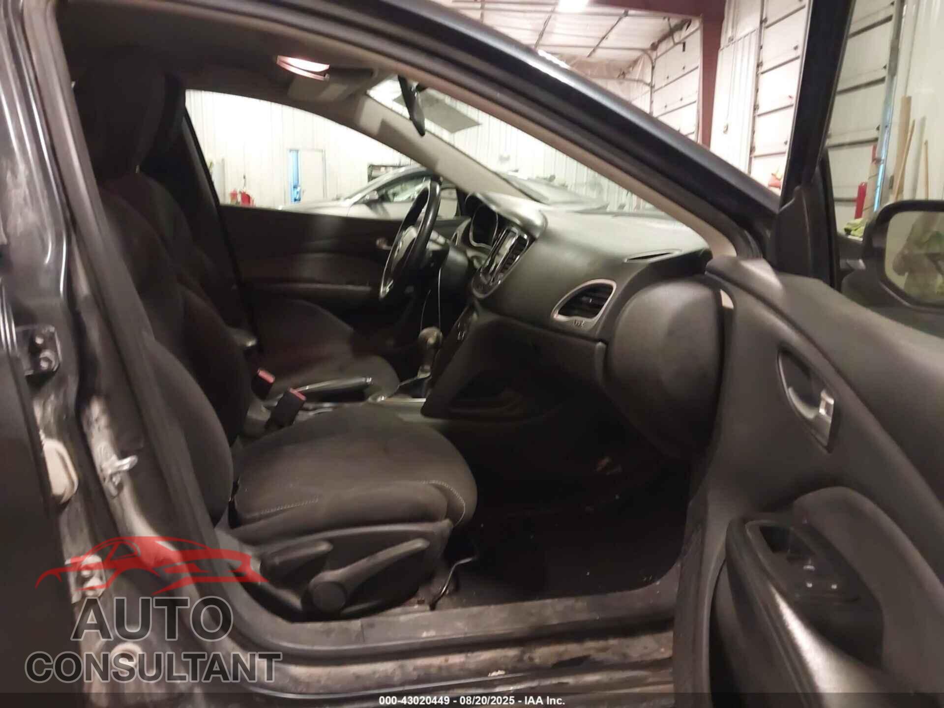 DODGE DART 2013 - 1C3CDFBA9DD155076