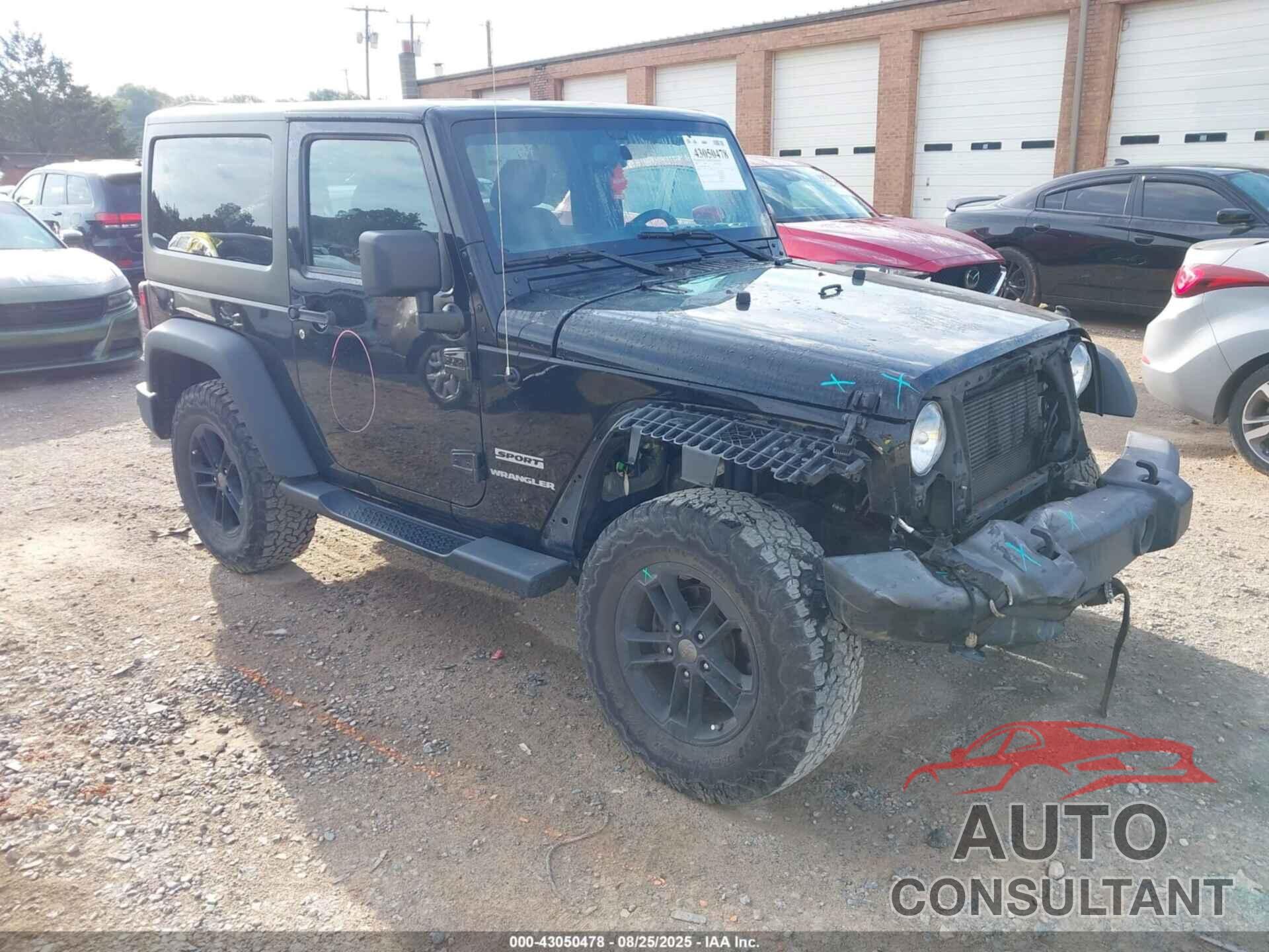JEEP WRANGLER 2017 - 1C4AJWAG6HL725807