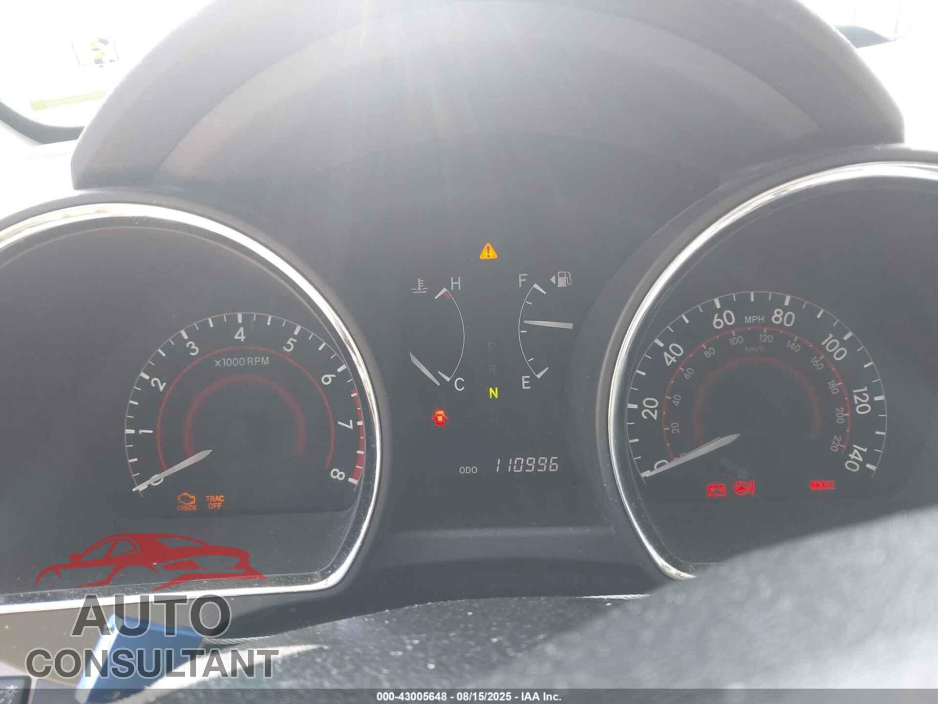 TOYOTA HIGHLANDER 2013 - 5TDBK3EH8DS197330