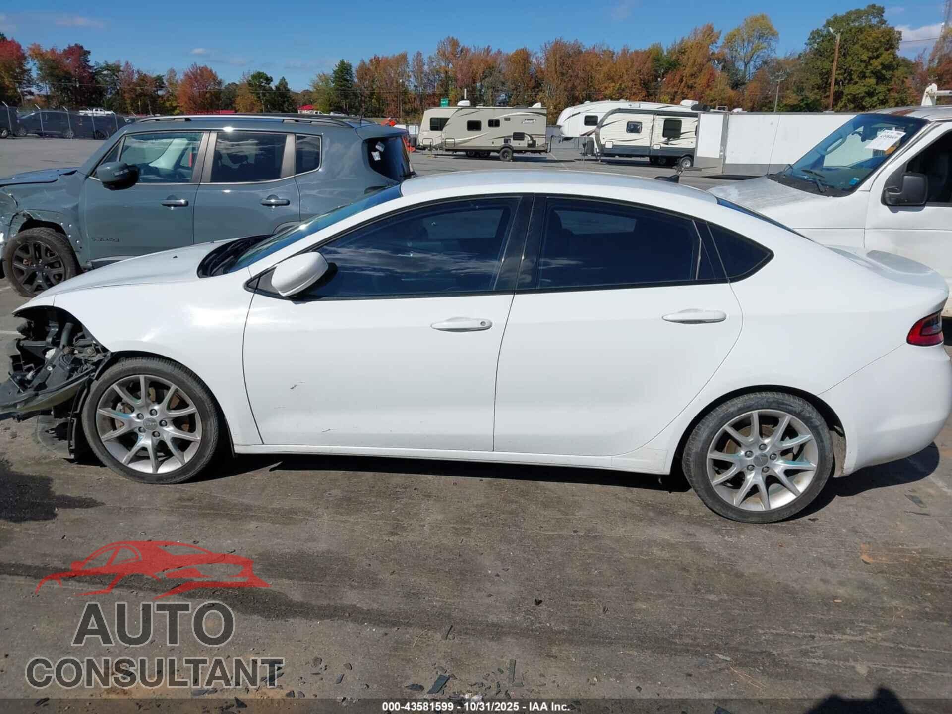 DODGE DART 2014 - 1C3CDFBB2ED740561