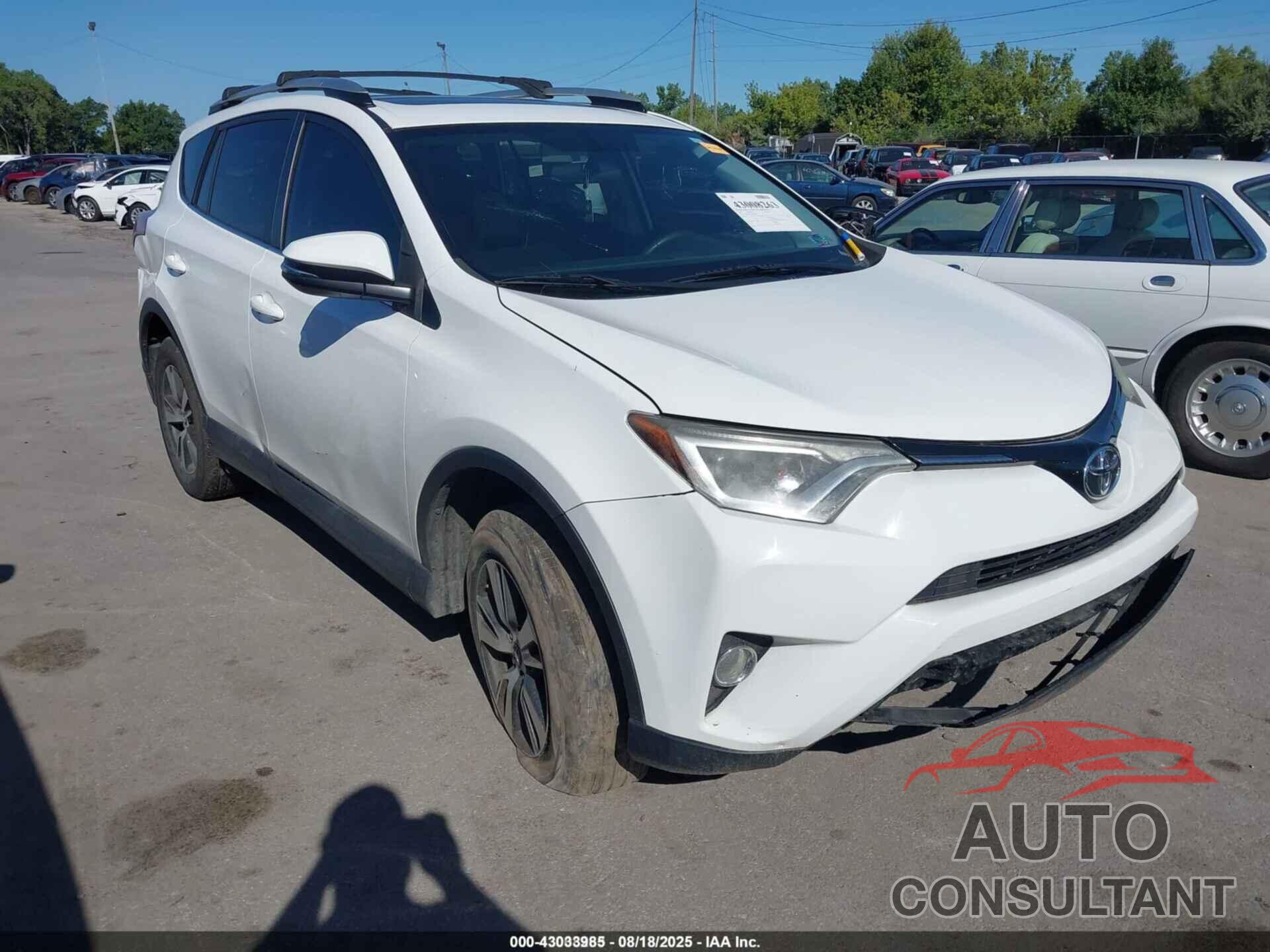 TOYOTA RAV4 2016 - 2T3RFREV3GW486582