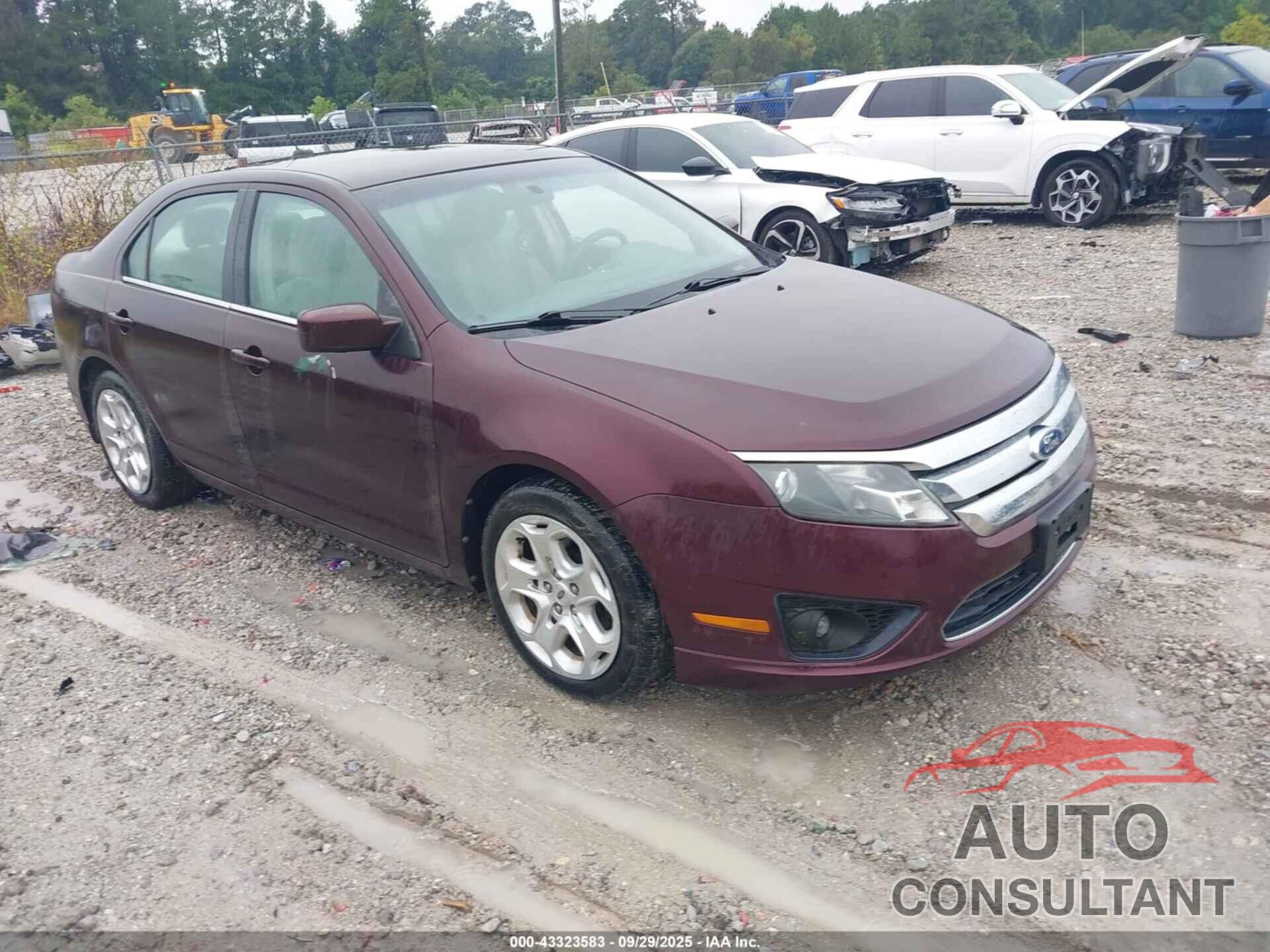 FORD FUSION 2011 - 3FAHP0HA9BR205286