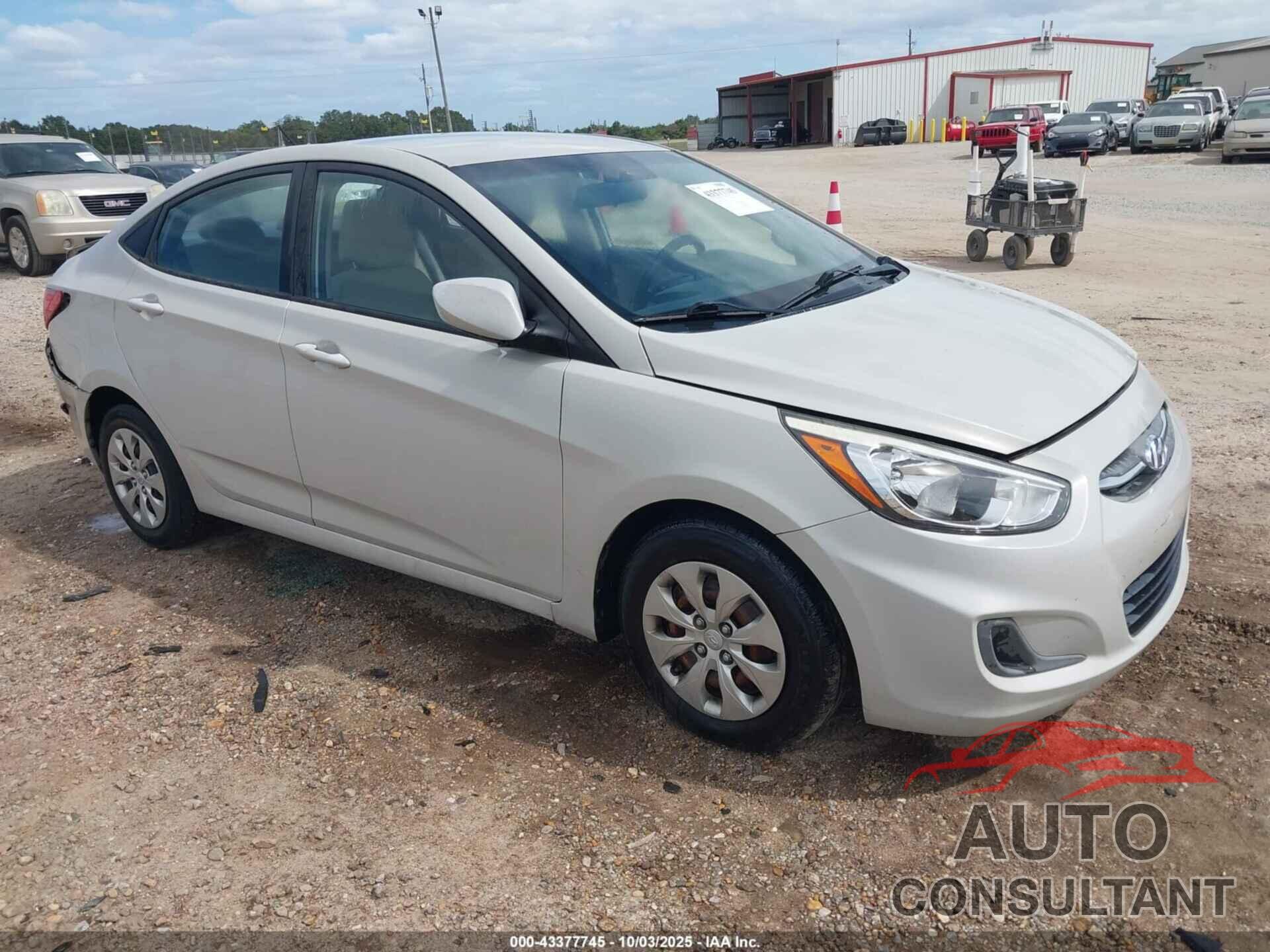 HYUNDAI ACCENT 2017 - KMHCT4AE1HU200911