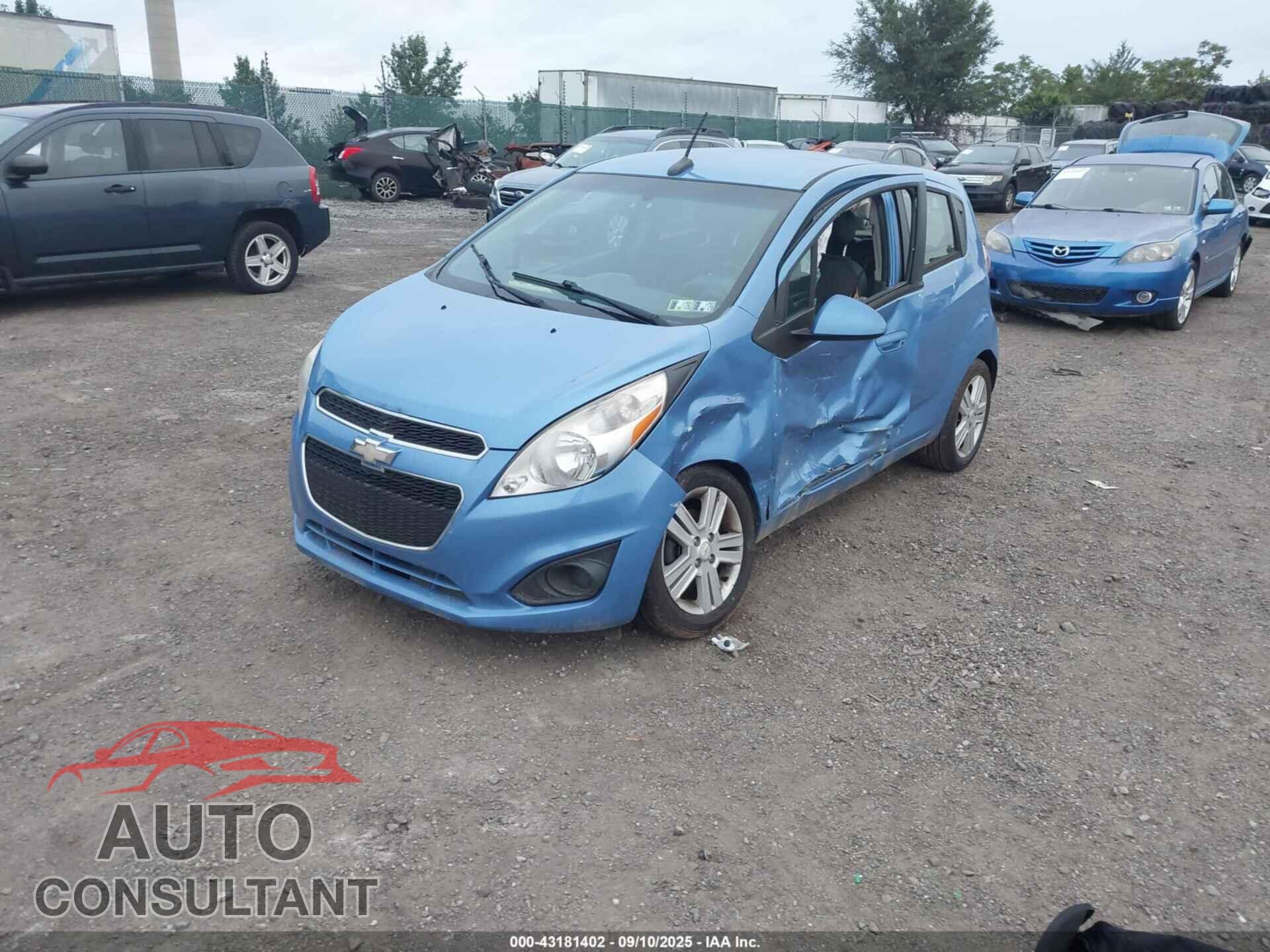 CHEVROLET SPARK 2014 - KL8CA6S91EC447220