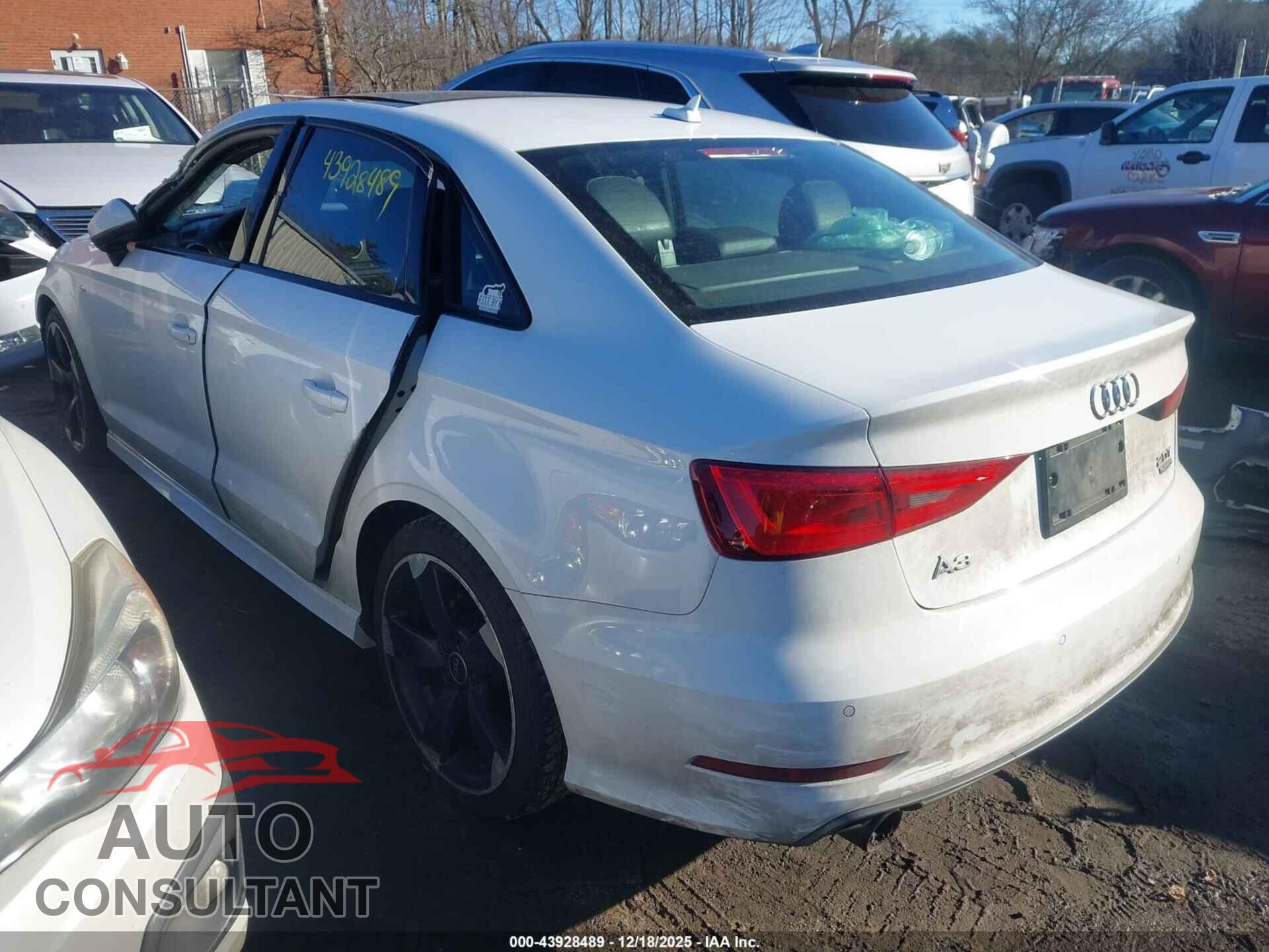 AUDI A3 2016 - WAUB8GFF0G1108660