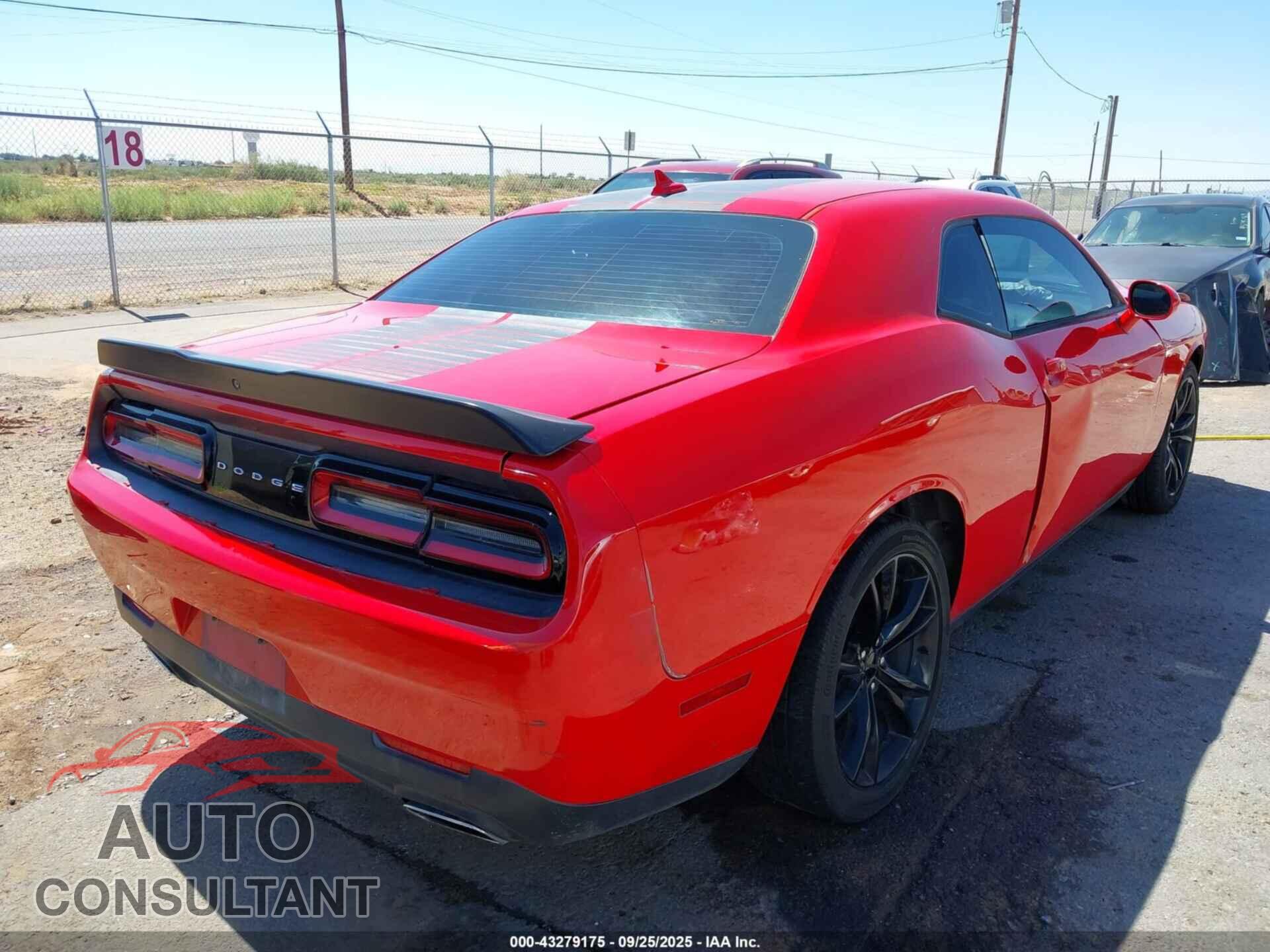 DODGE CHALLENGER 2016 - 2C3CDZAG2GH256393