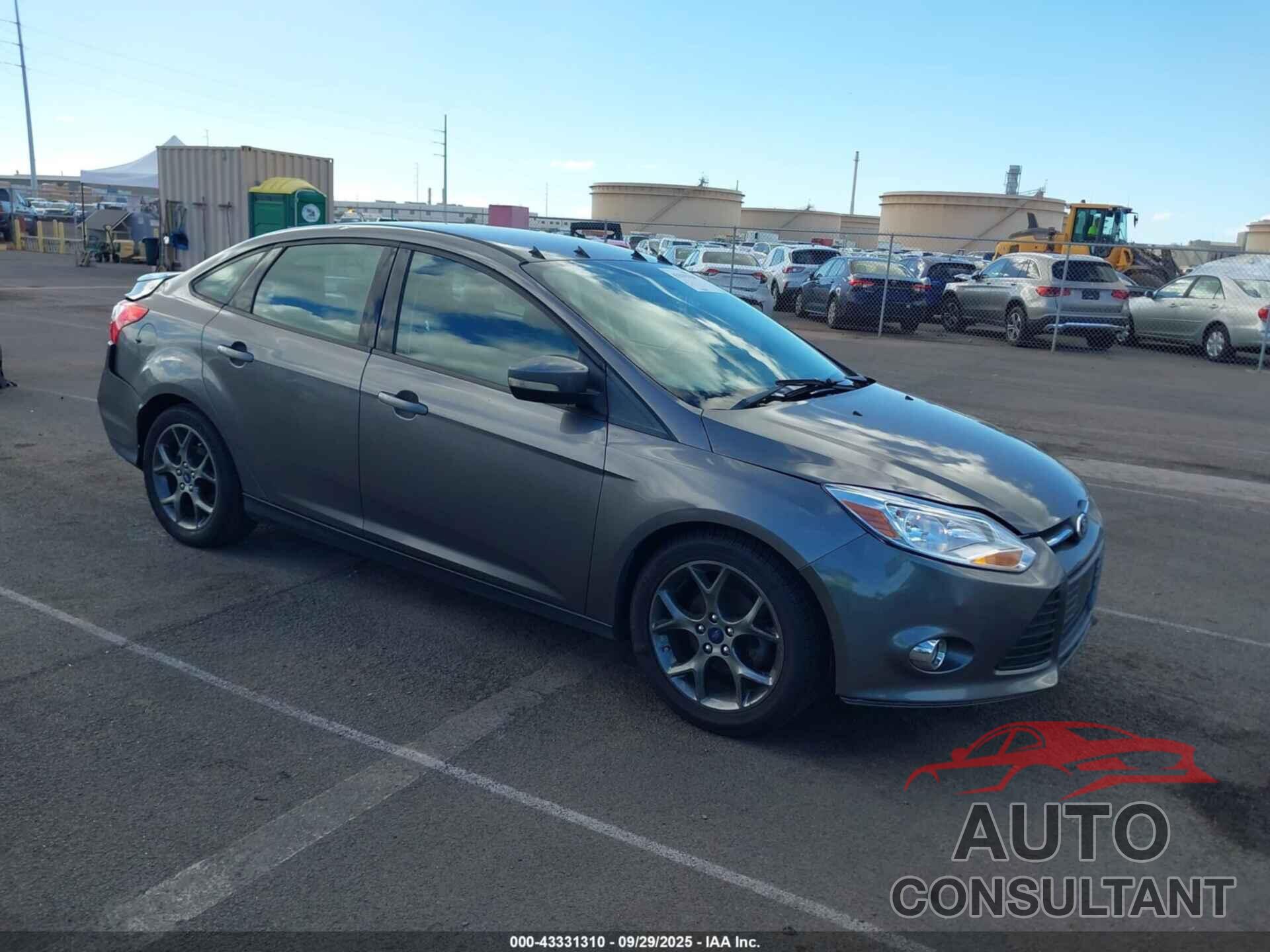 FORD FOCUS 2013 - 1FADP3F2XDL347238