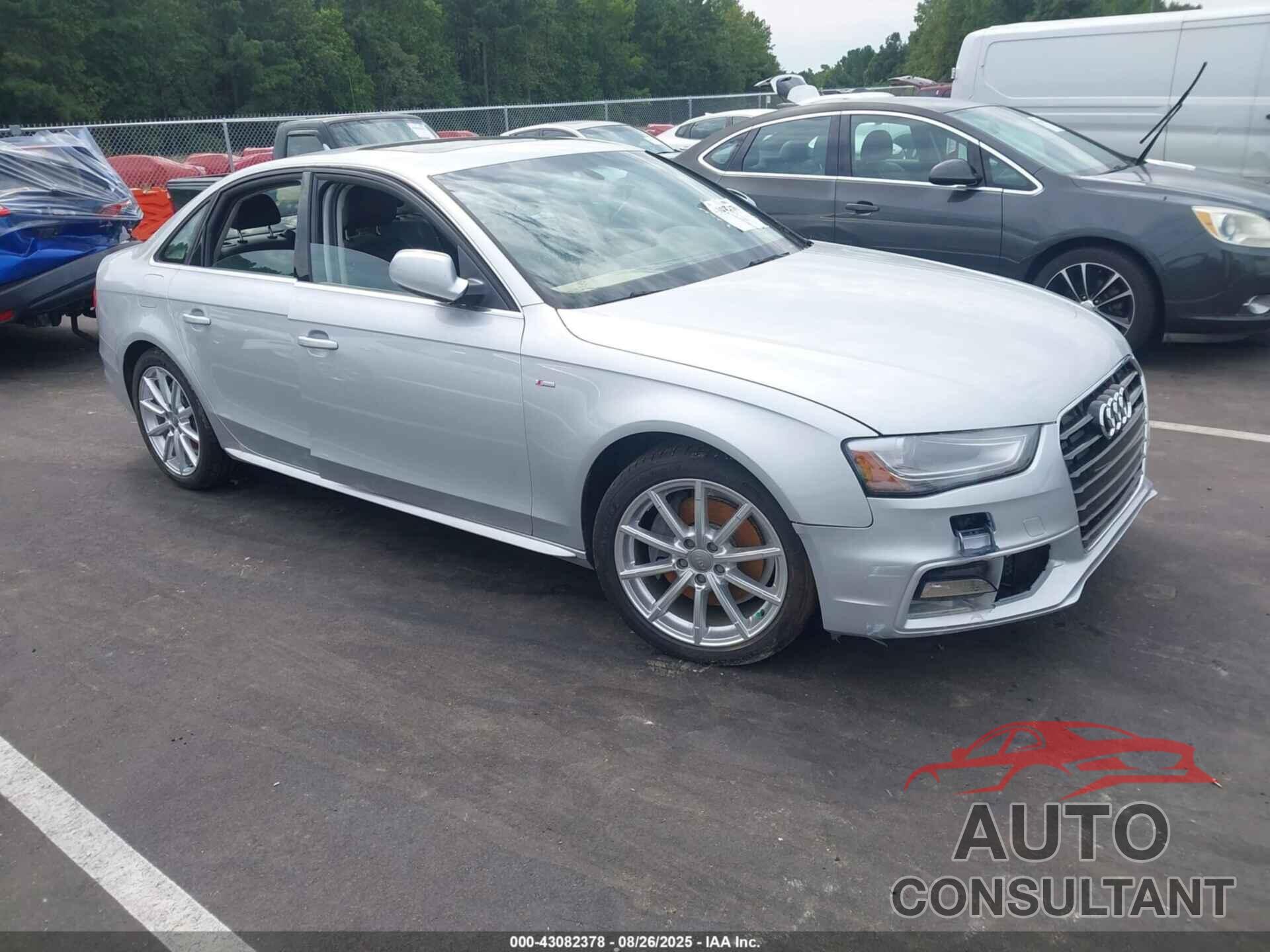 AUDI A4 2014 - WAUFFAFL2EN036330