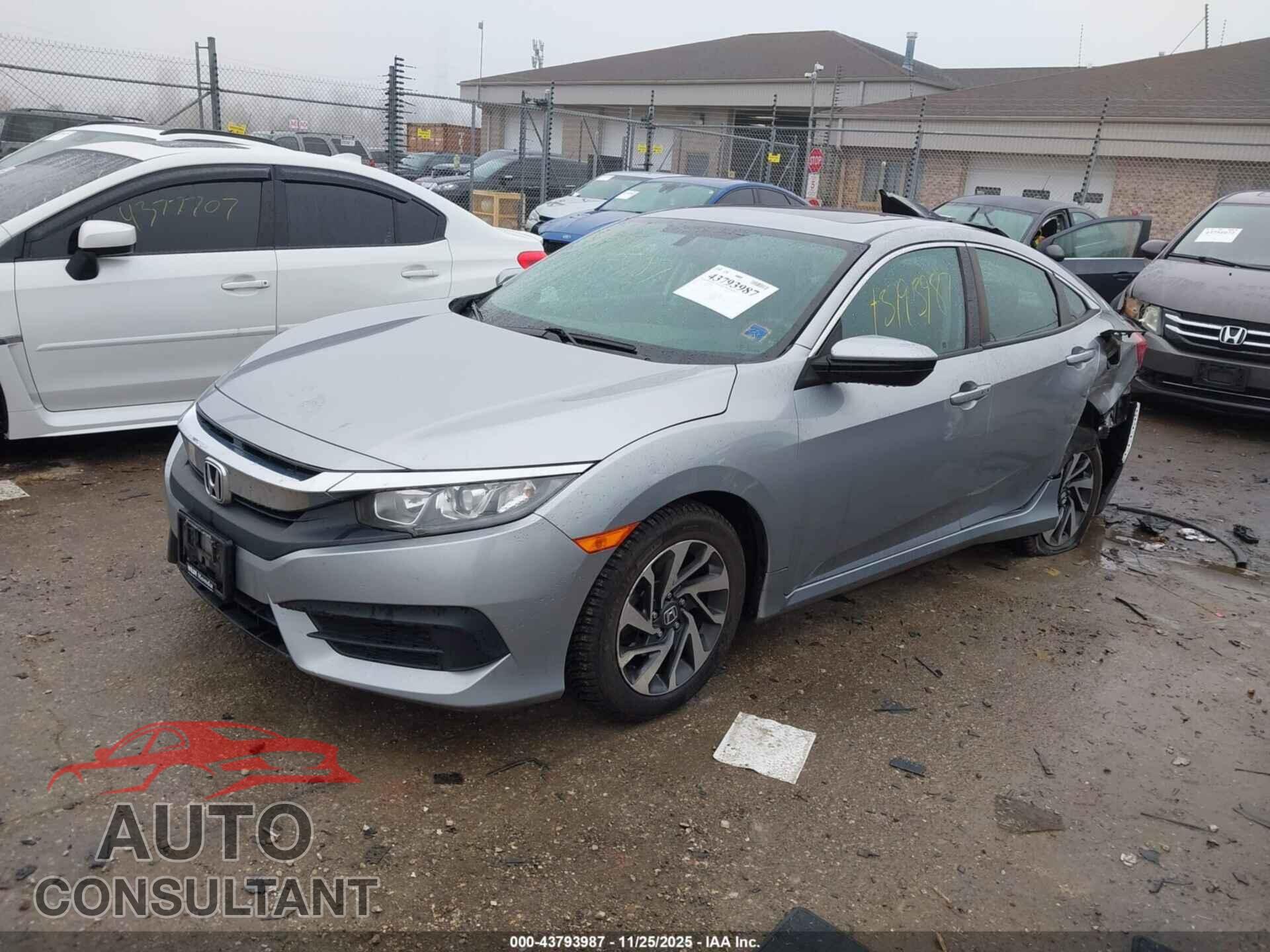 HONDA CIVIC 2017 - 19XFC2F78HE060547
