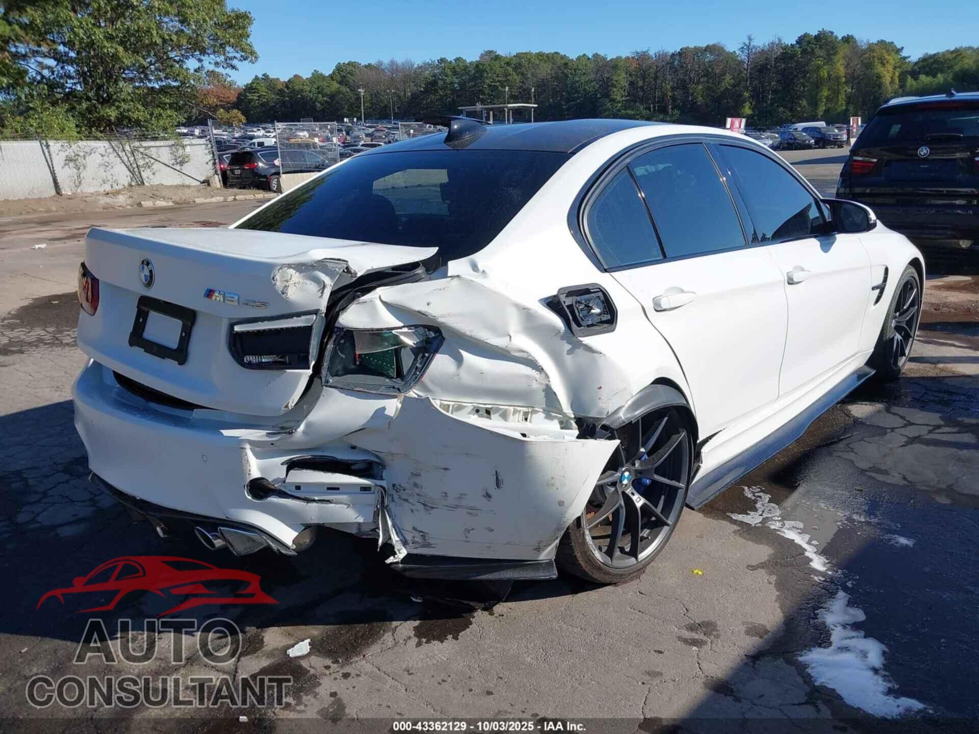 BMW M3 2018 - WBS8M9C56J5K99610