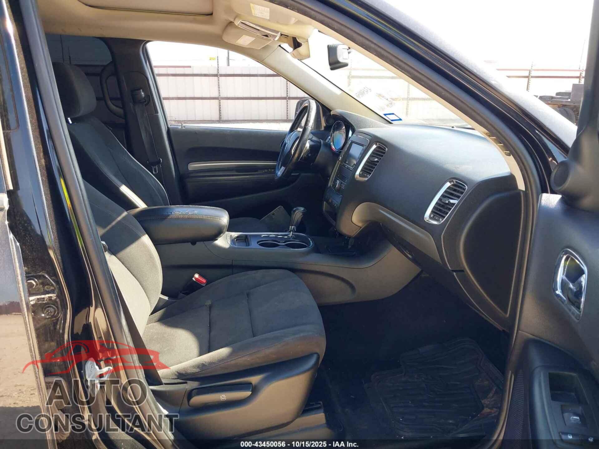 DODGE DURANGO 2012 - 1C4RDHAG8CC257738