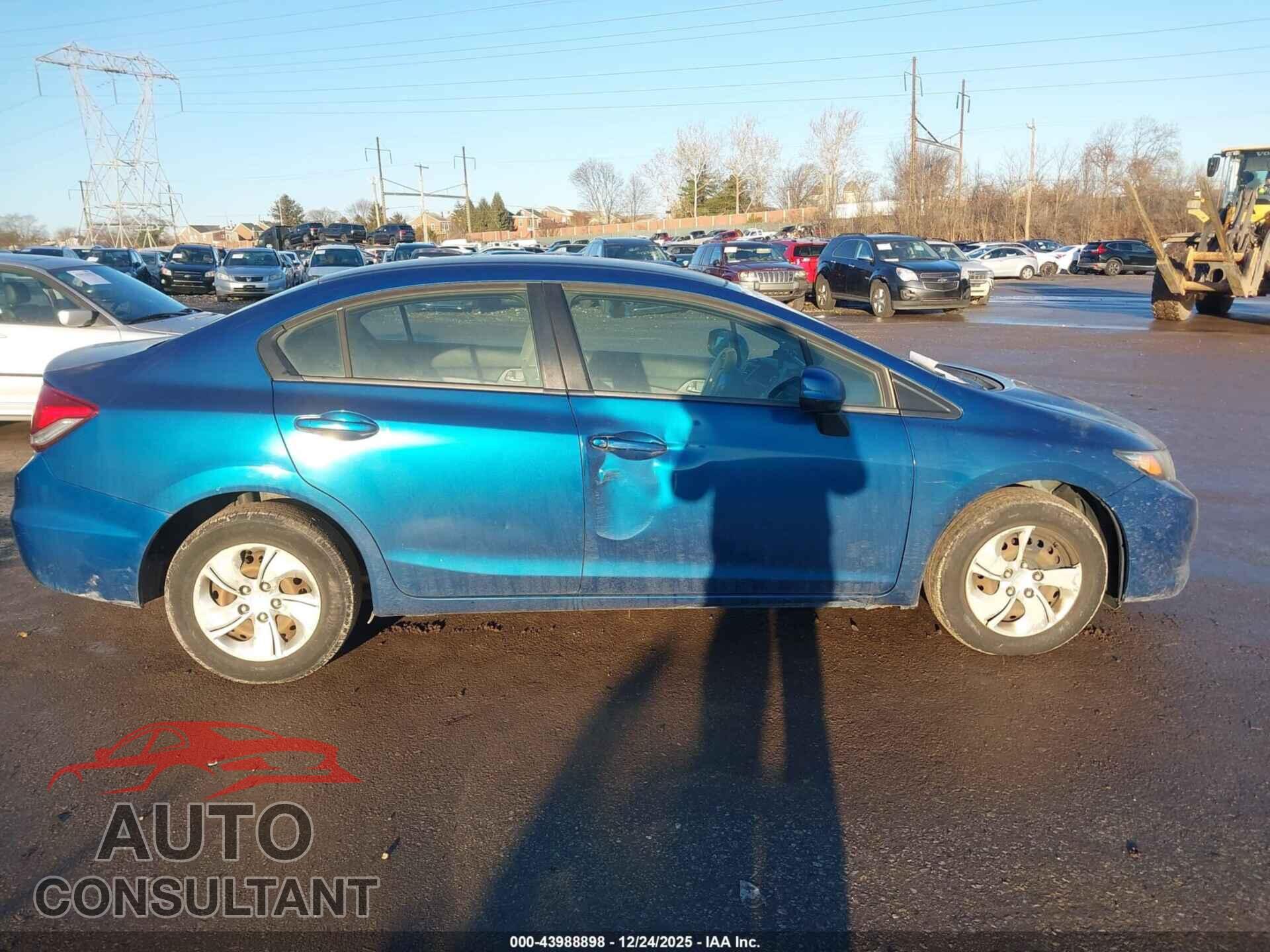 HONDA CIVIC 2013 - 19XFB2F57DE214869