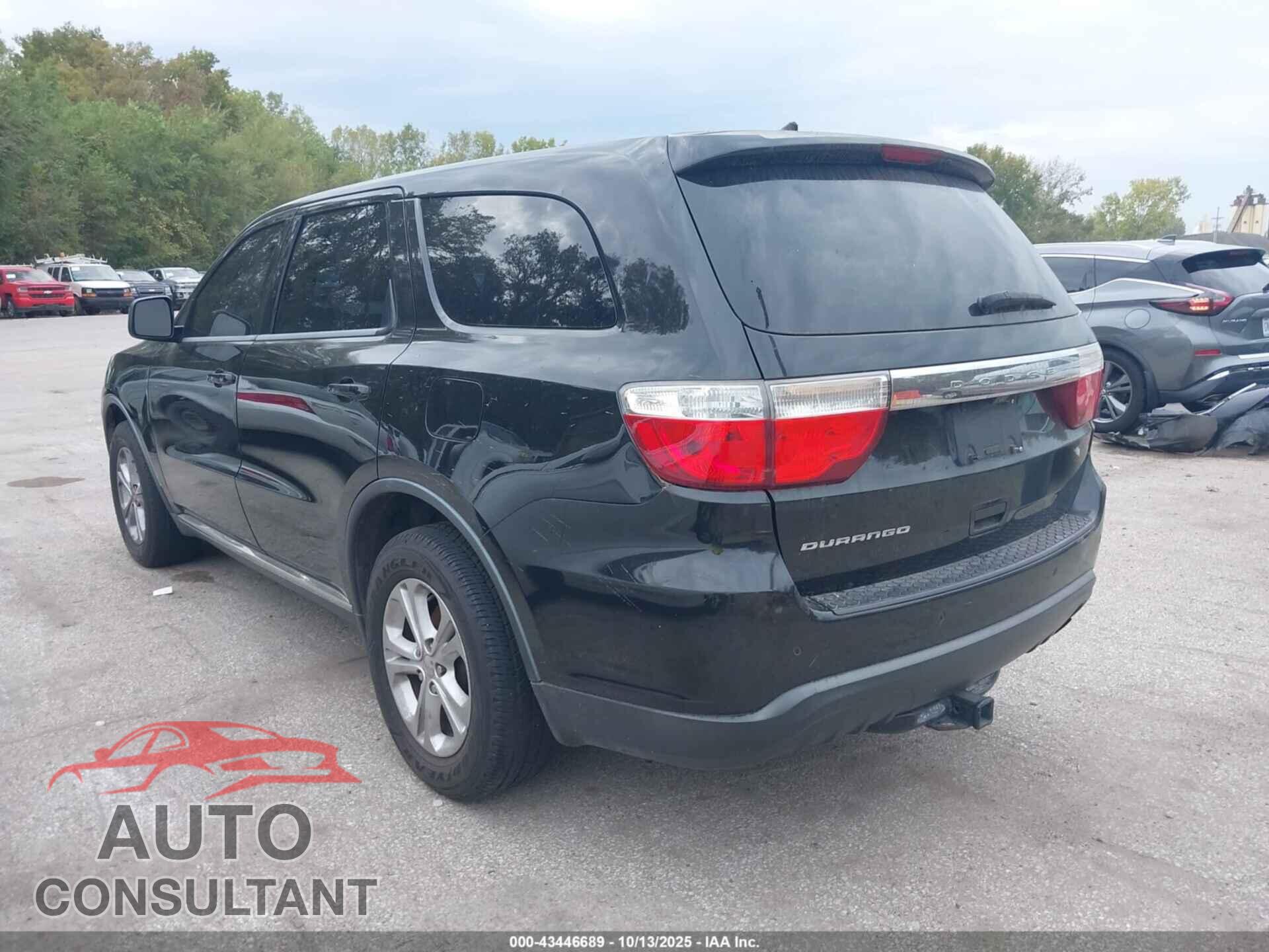 DODGE DURANGO 2013 - 1C4RDHAG6DC691836