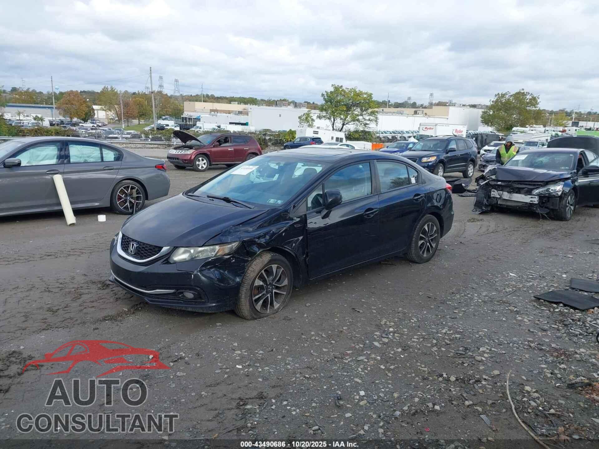 HONDA CIVIC 2013 - 19XFB2F94DE250764