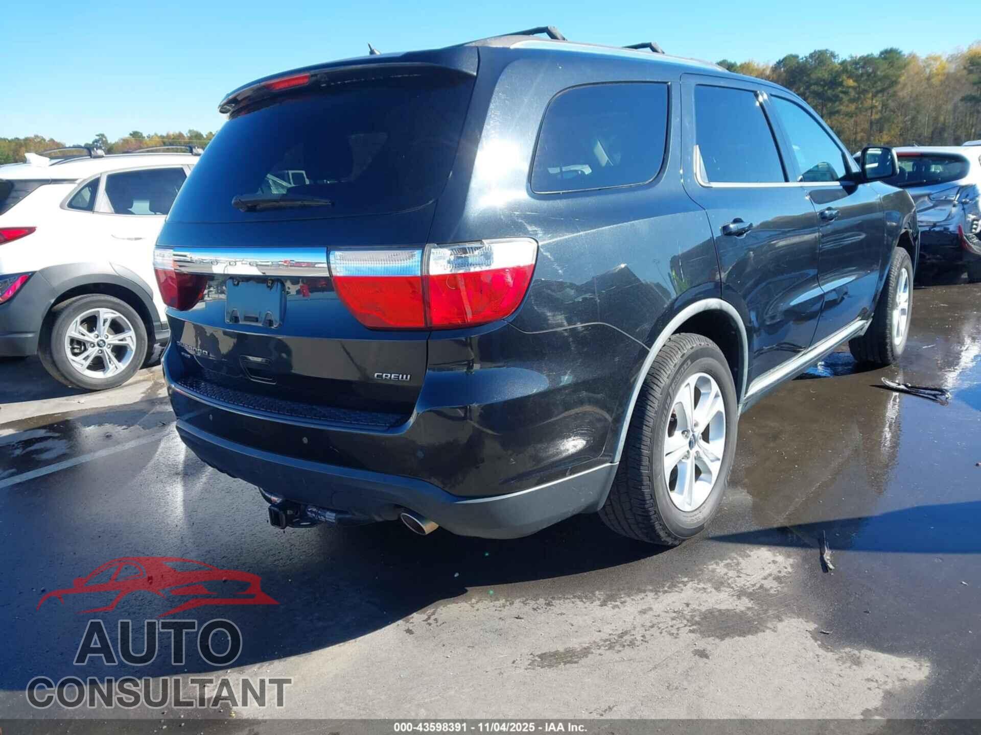DODGE DURANGO 2012 - 1C4RDJDG0CC112552