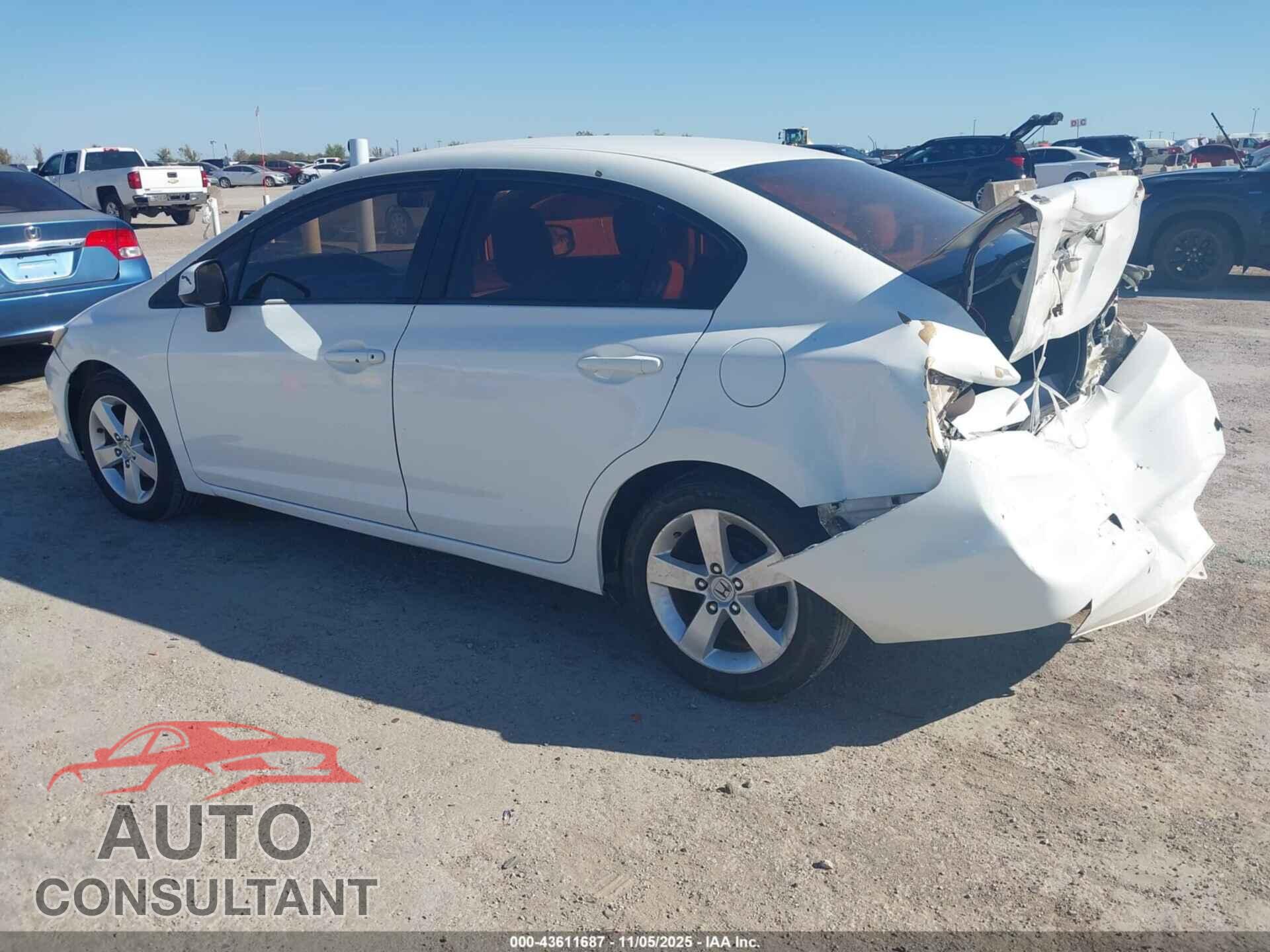 HONDA CIVIC 2012 - 2HGFB2F58C8563365