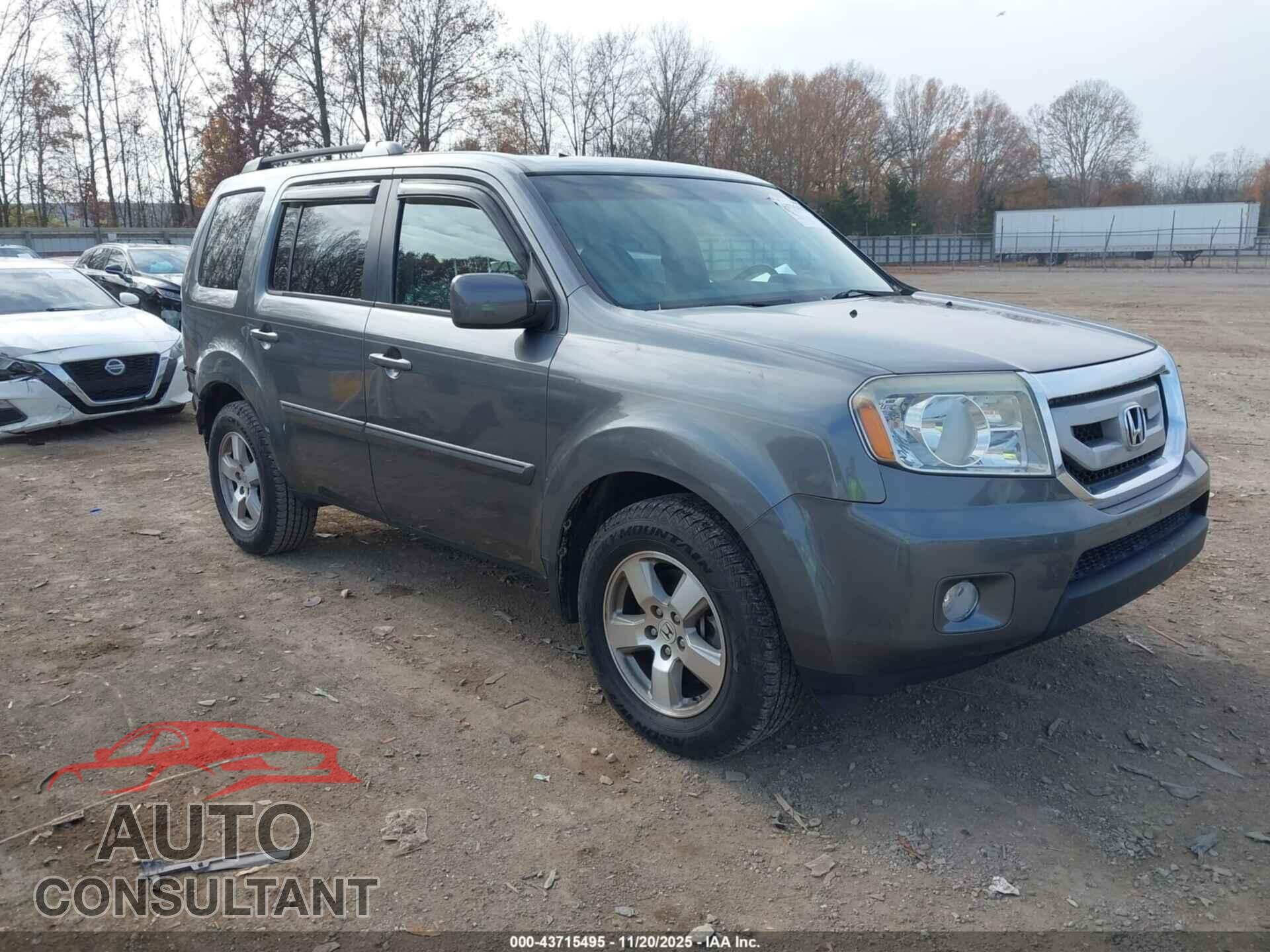 HONDA PILOT 2011 - 5FNYF3H53BB040175