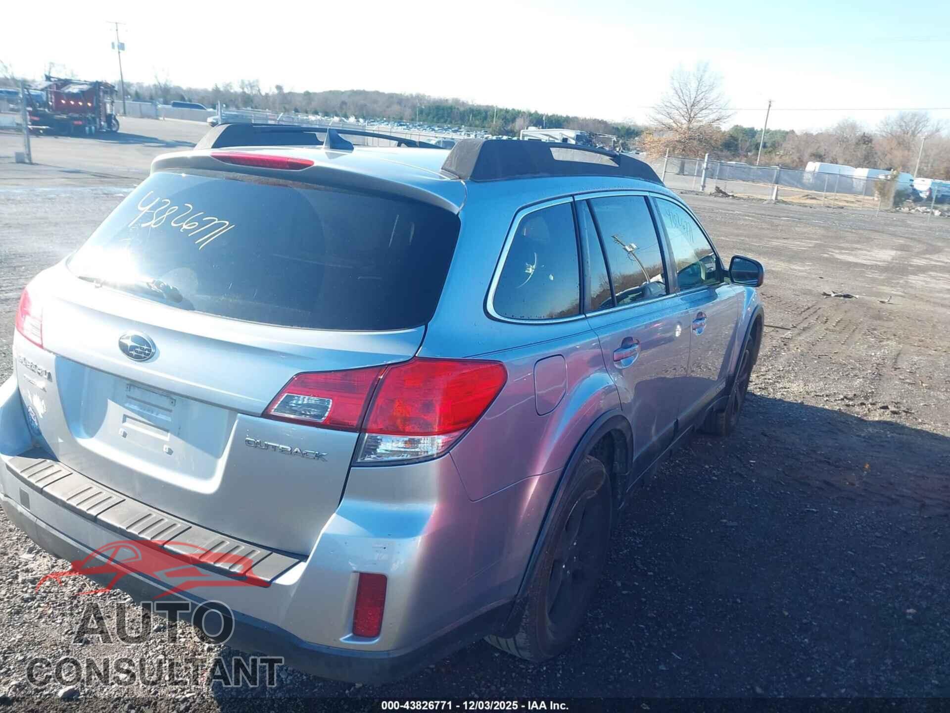 SUBARU OUTBACK 2014 - 4S4BRCCC4E3305735