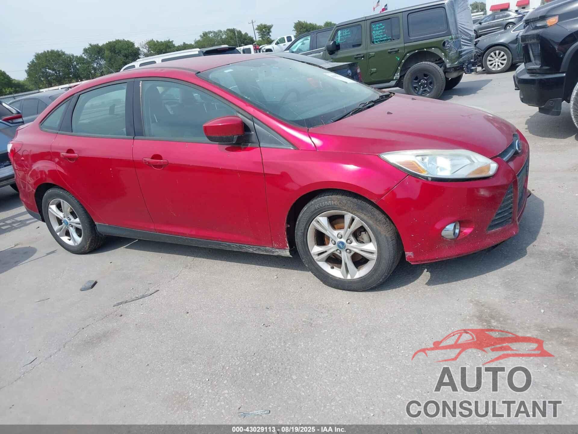 FORD FOCUS 2012 - 1FAHP3F27CL234959