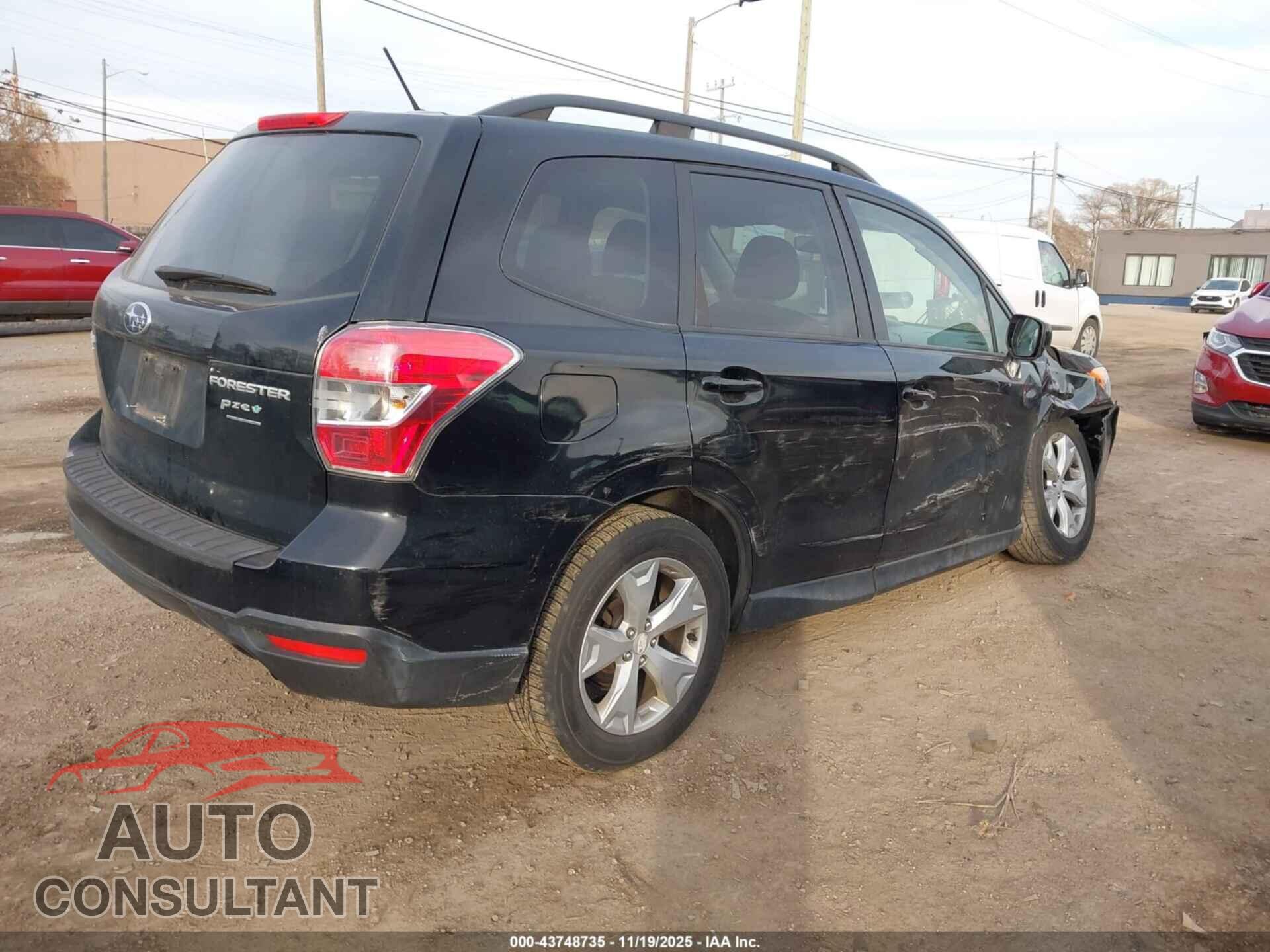 SUBARU FORESTER 2015 - JF2SJADC0FH495554