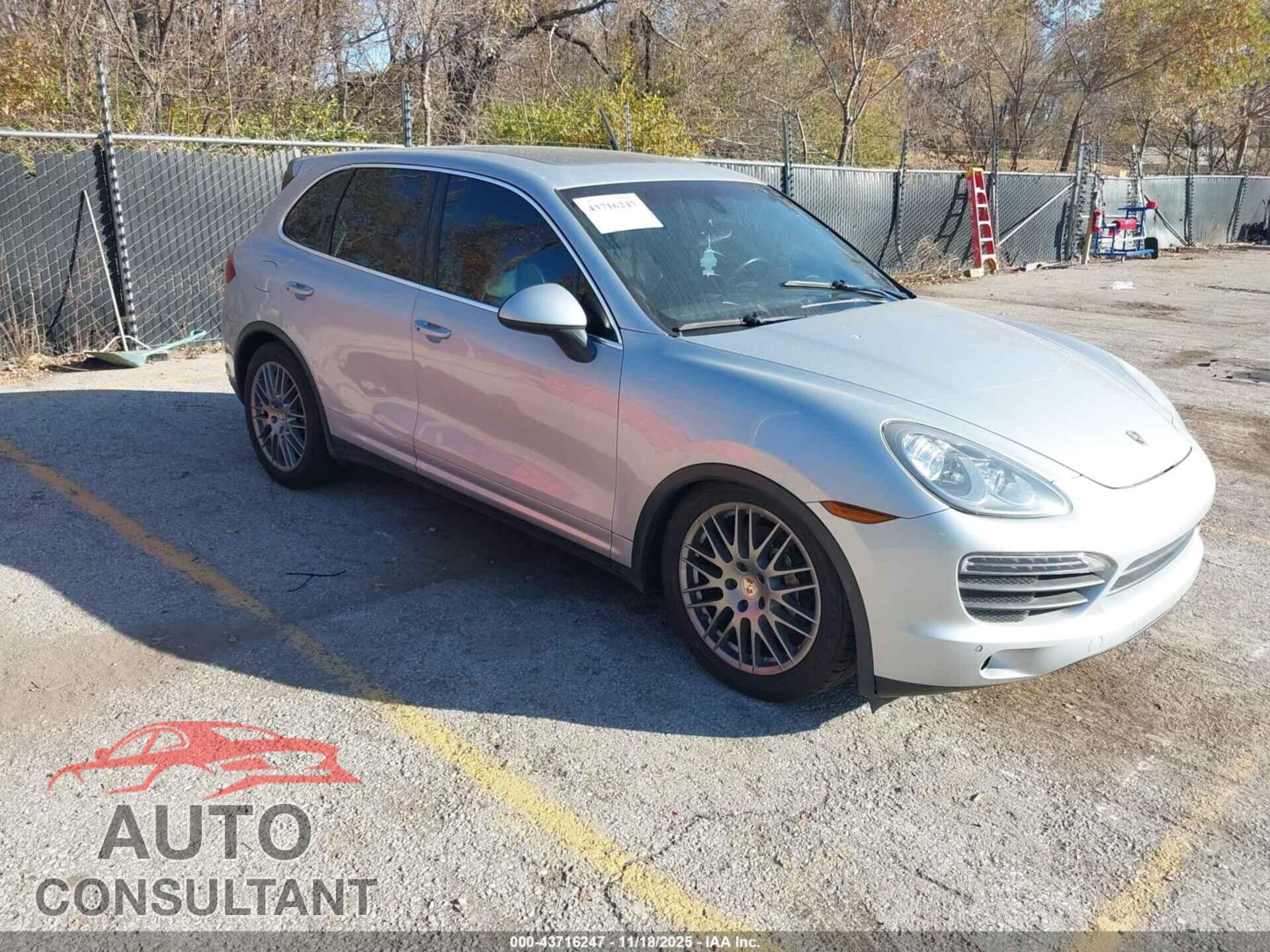 PORSCHE CAYENNE 2013 - WP1AB2A21DLA80910