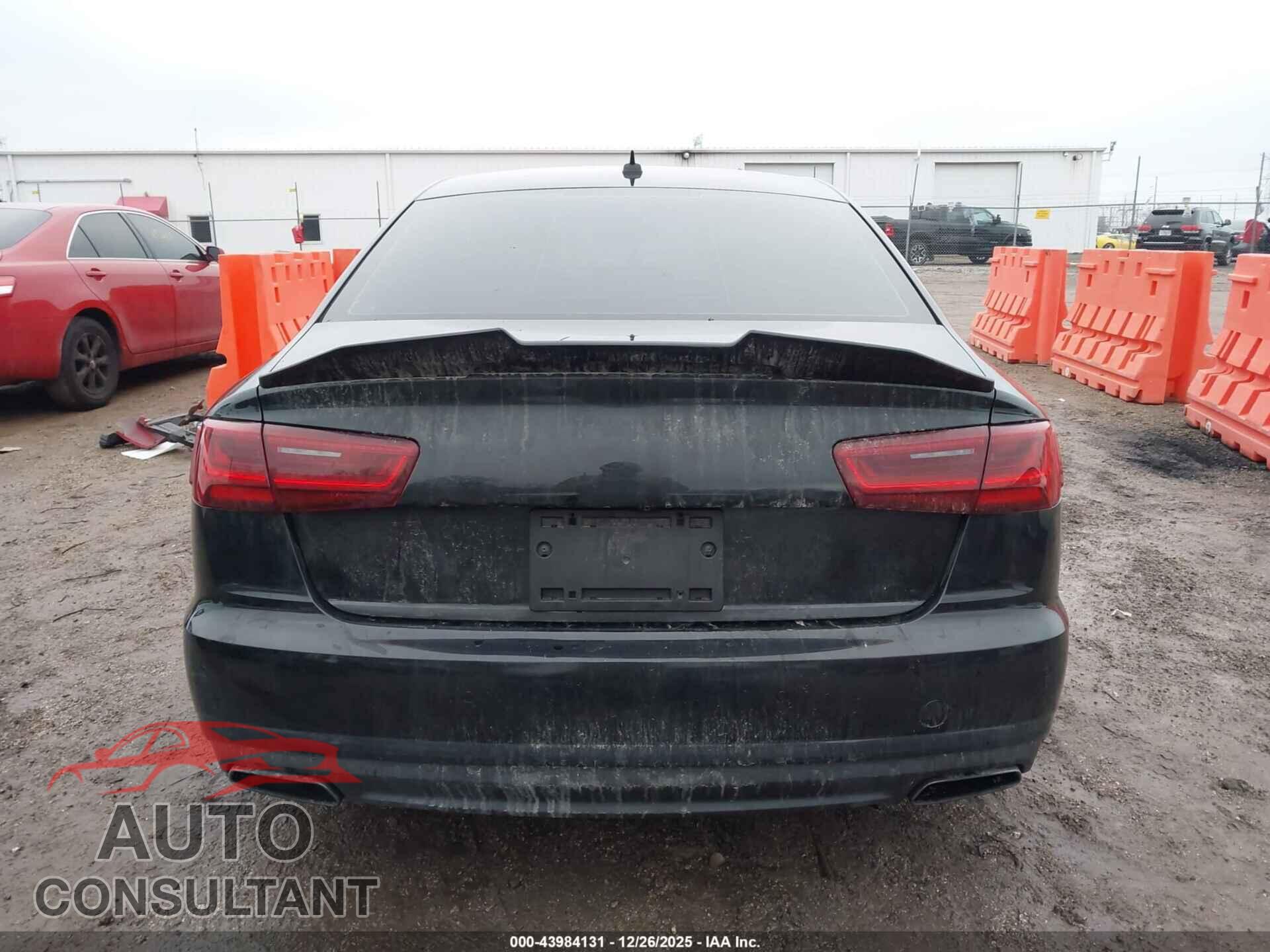 AUDI A6 2016 - WAUGFAFC4GN014014